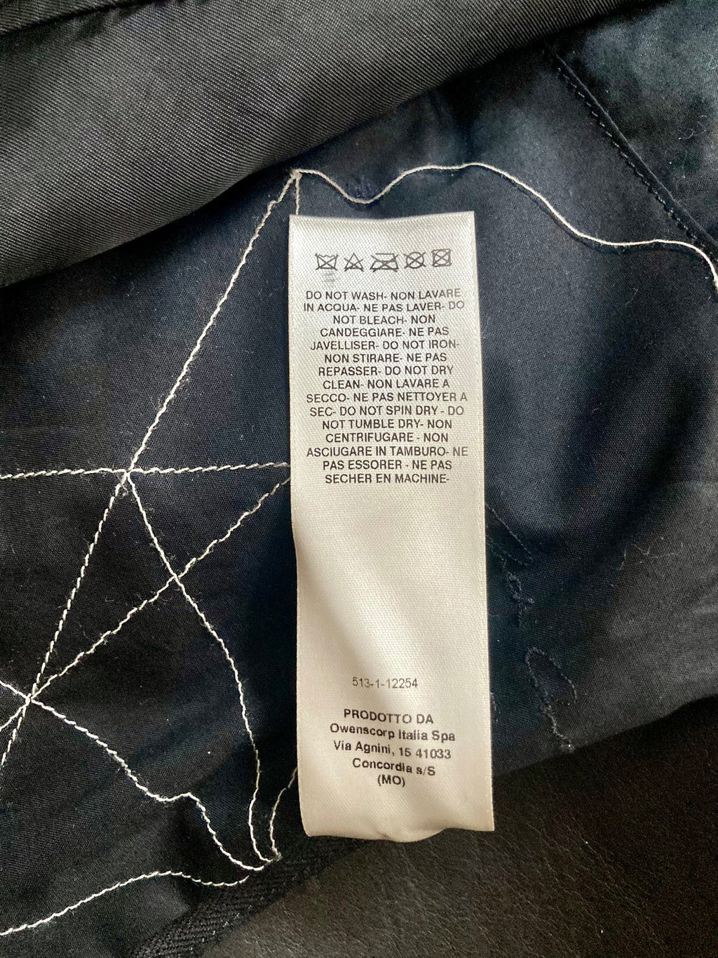 S/S 19 "BABEL" Studded Cropped Stooges LCW Calf Leather Jacket in Black