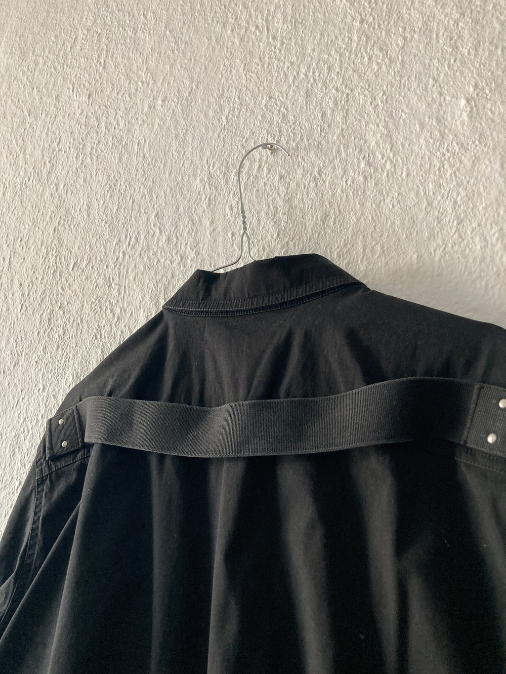 S/S 19 "BABEL" Black Shirt Jacket Rick Owens IT52/L