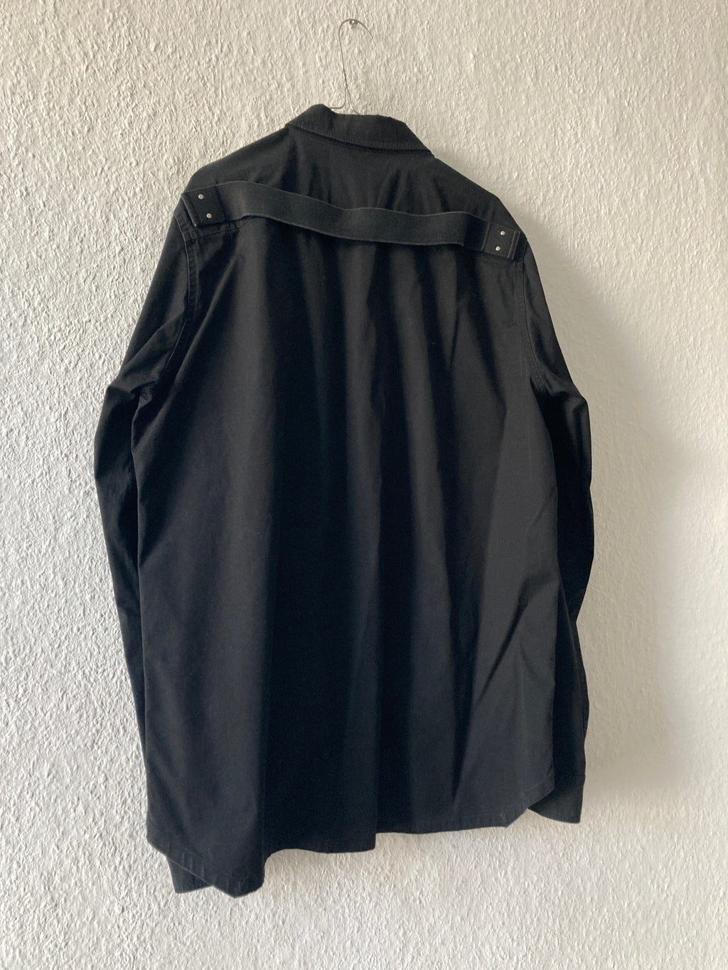 S/S 19 "BABEL" Black Shirt Jacket Rick Owens IT52/L