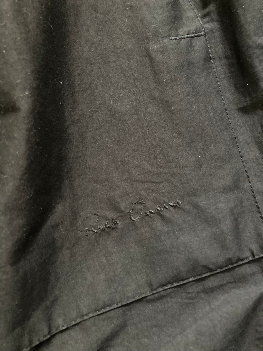 F/W 09 "CRUST" Runway Silk Exploder Jacket in Black and Size M