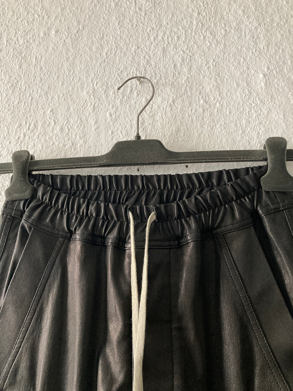 F/W 22 "STROBE" Goat Leather Mastodon Cargo Pants Rick Owens IT46/S