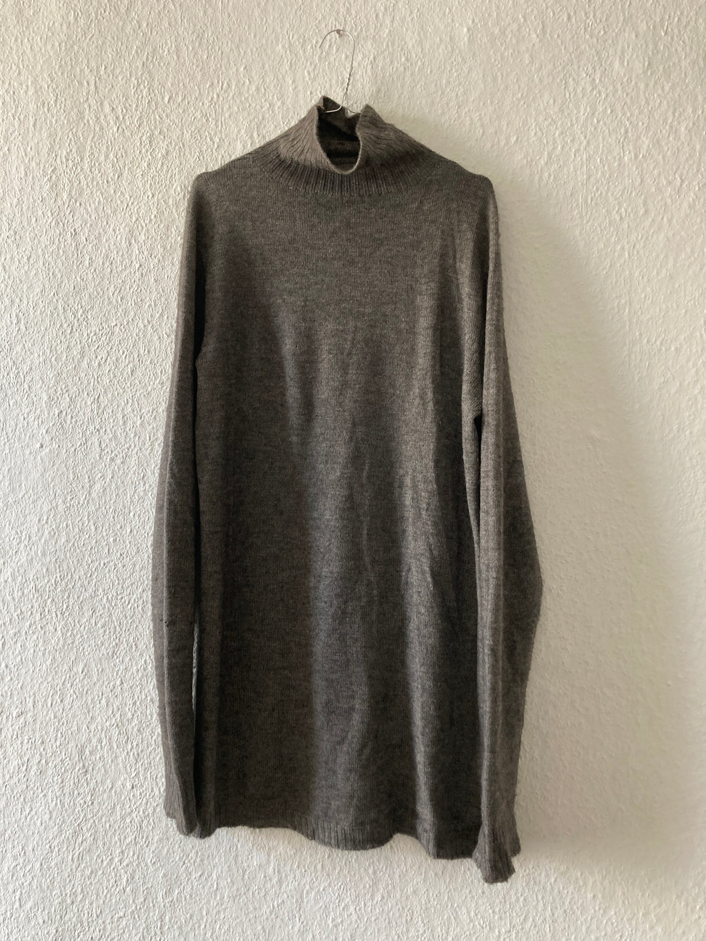 F/W 12 "MOUNTAIN" Wool & Yak Runway Turtleneck Knit Rick Owens M