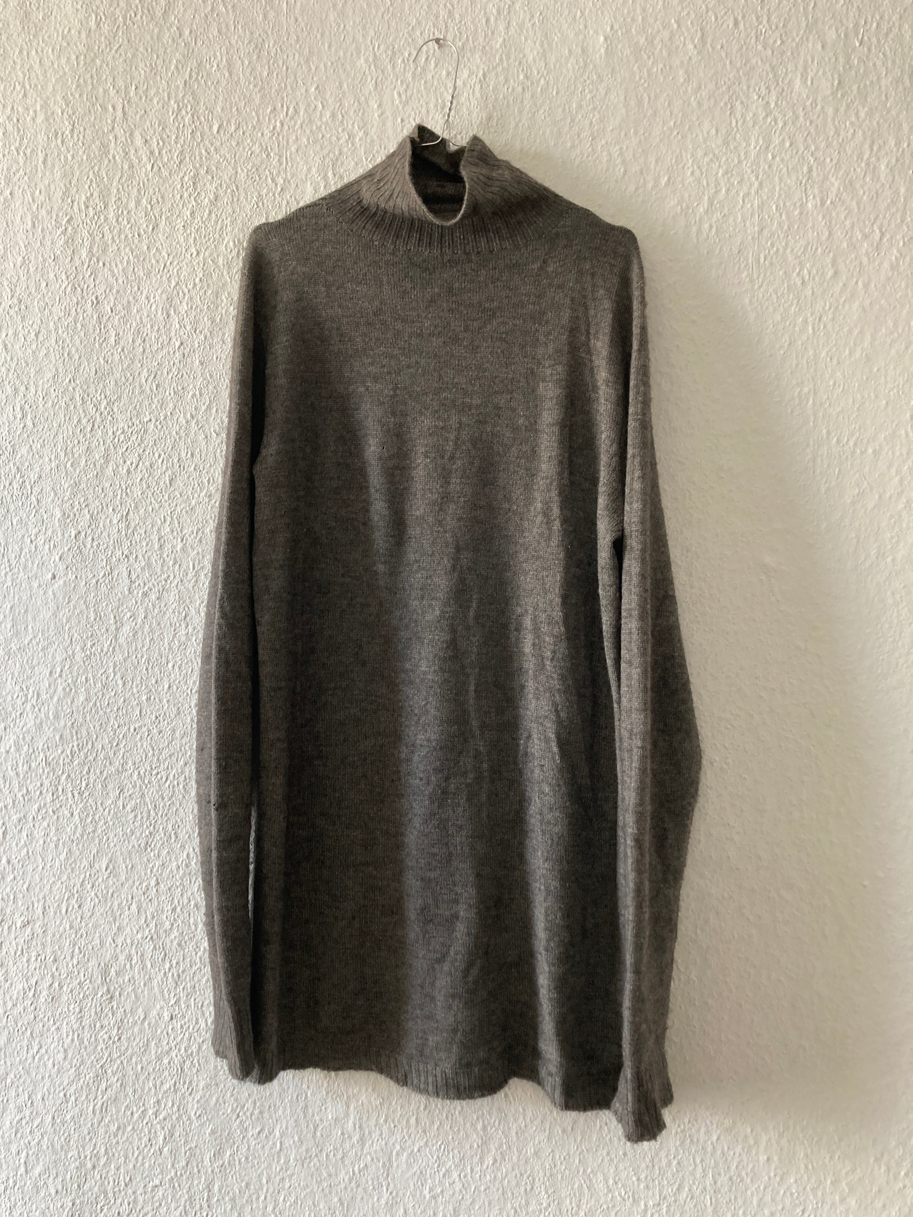 F/W 12 "MOUNTAIN" Wool & Yak Runway Turtleneck Knit Rick Owens M