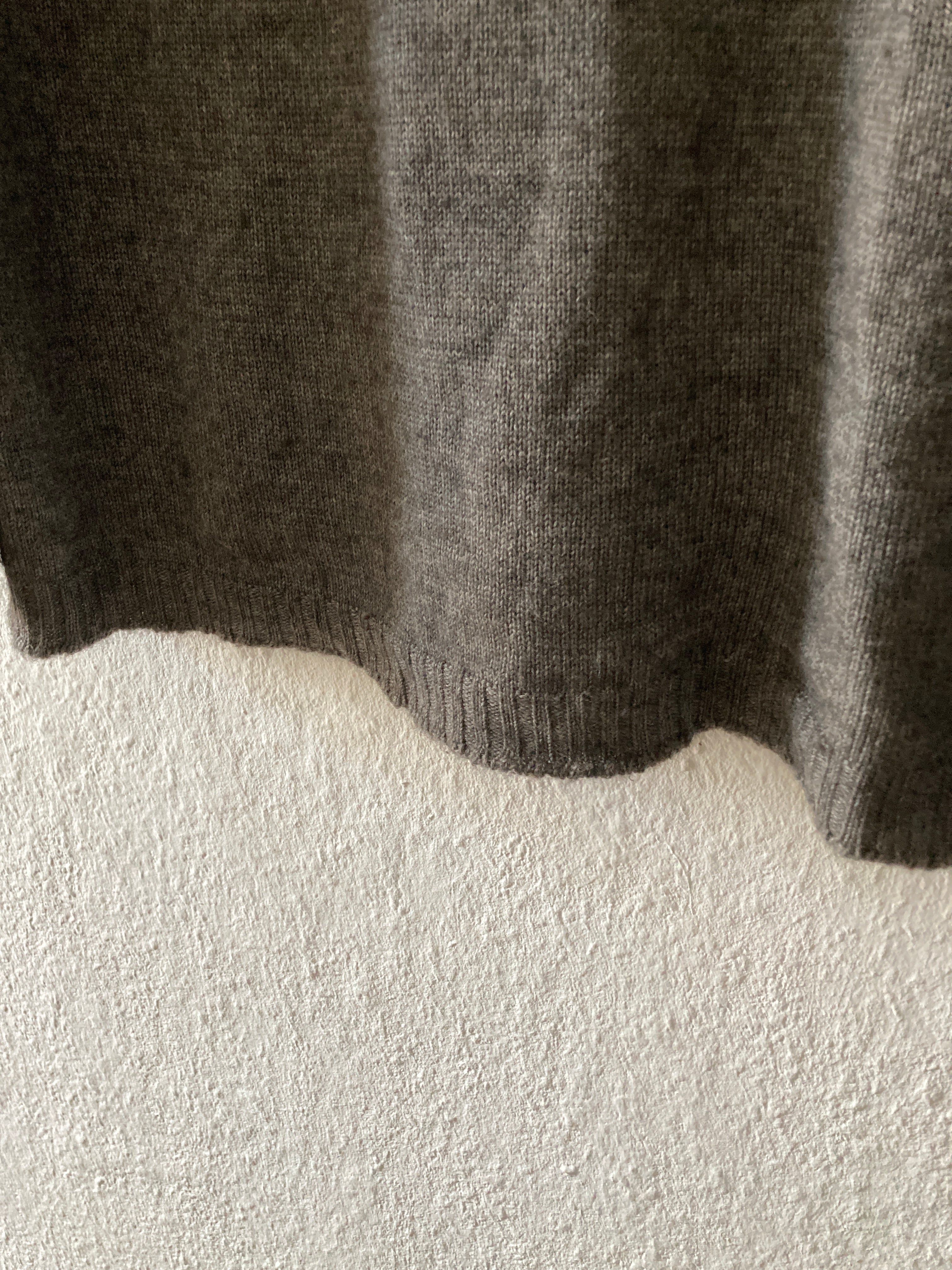 F/W 12 "MOUNTAIN" Wool & Yak Runway Turtleneck Knit Rick Owens M