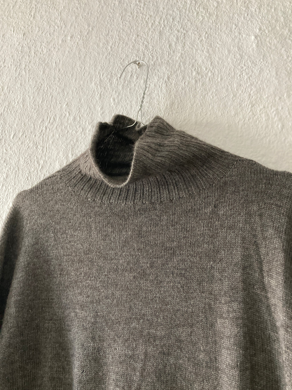 F/W 12 "MOUNTAIN" Wool & Yak Runway Turtleneck Knit Rick Owens M