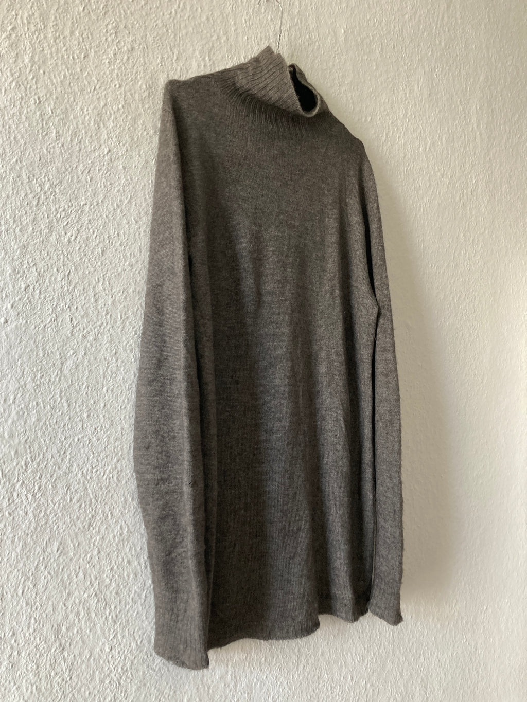 F/W 12 "MOUNTAIN" Wool & Yak Runway Turtleneck Knit Rick Owens M