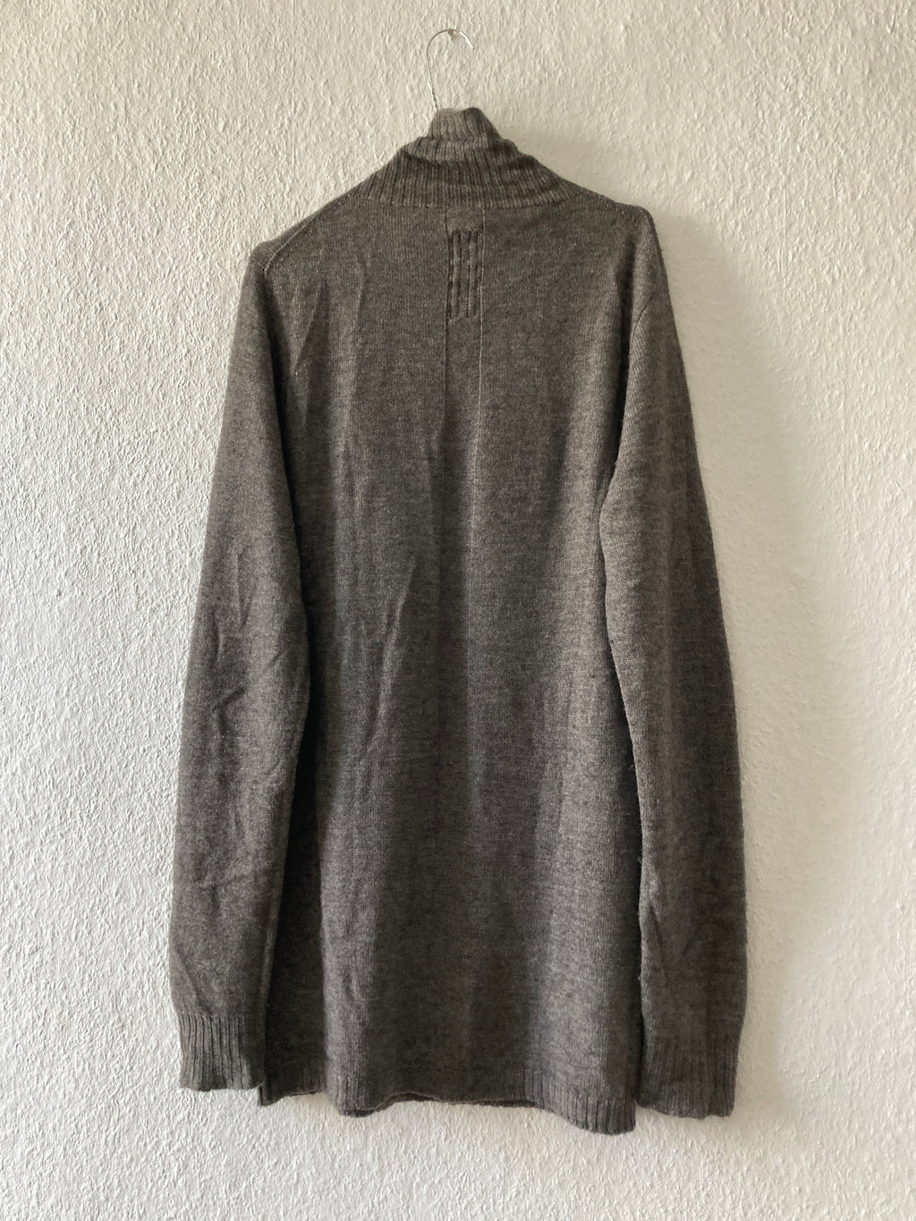F/W 12 "MOUNTAIN" Wool & Yak Runway Turtleneck Knit Rick Owens M