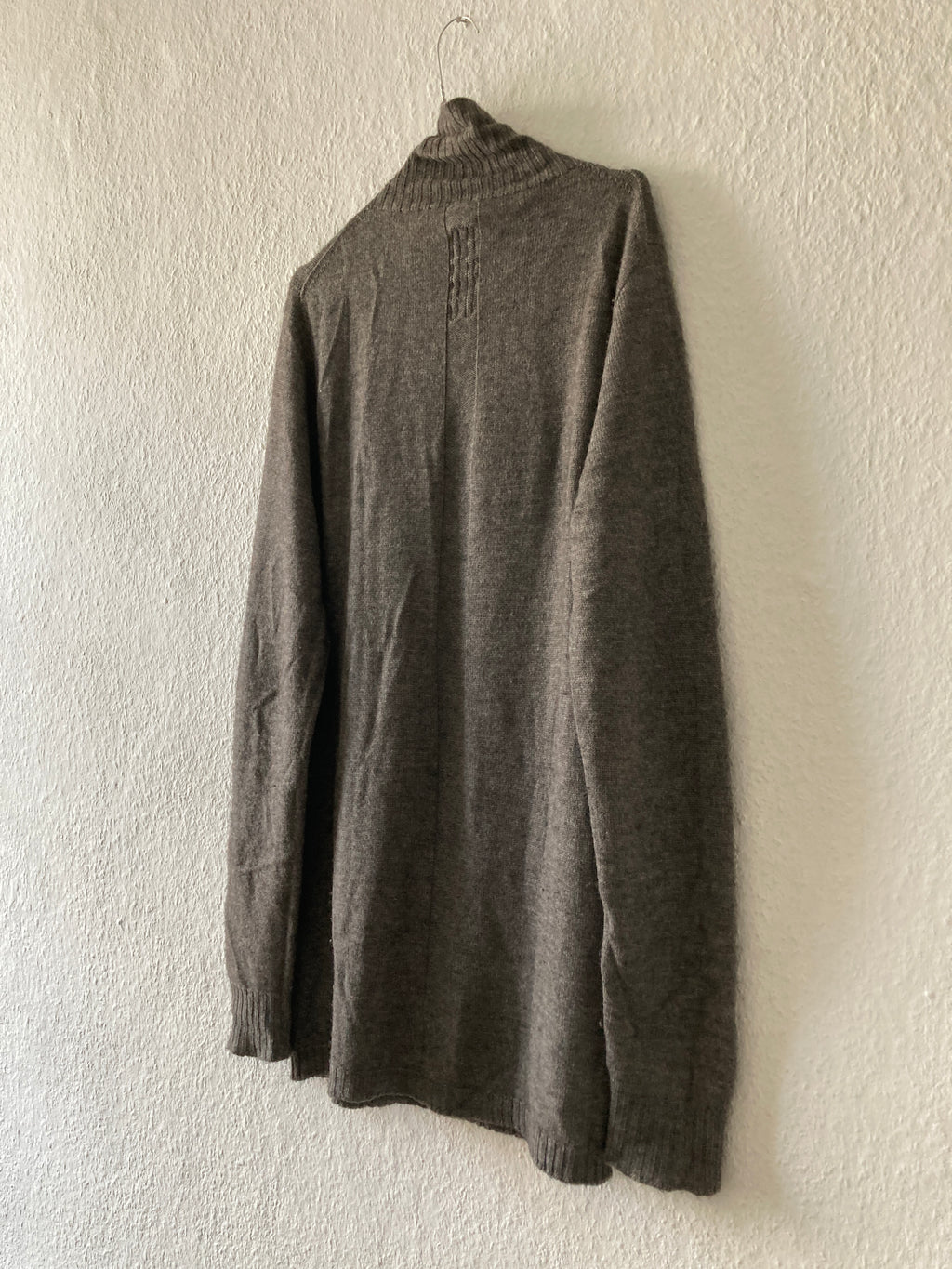 F/W 12 "MOUNTAIN" Wool & Yak Runway Turtleneck Knit Rick Owens M