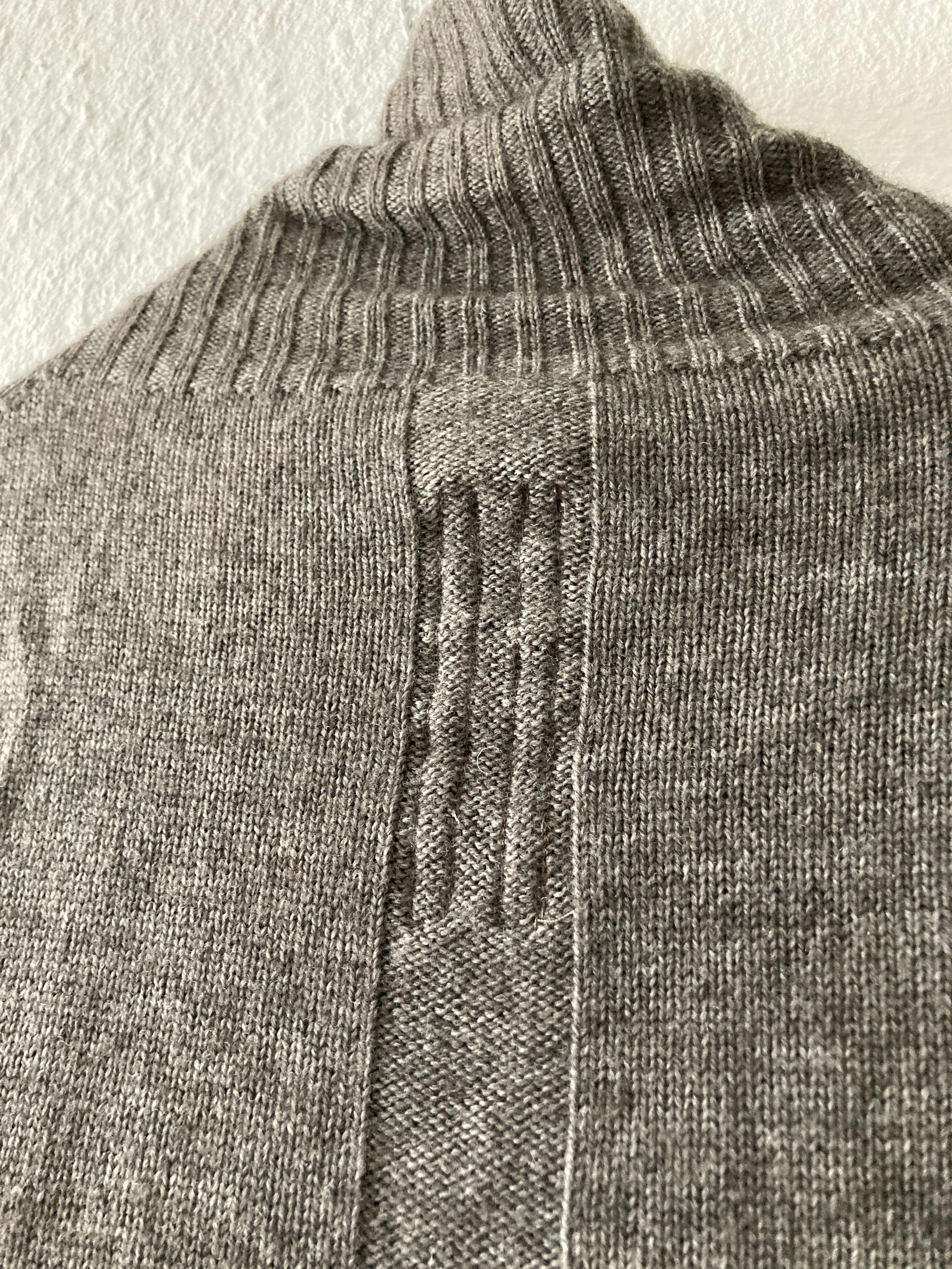 F/W 12 "MOUNTAIN" Wool & Yak Runway Turtleneck Knit Rick Owens M
