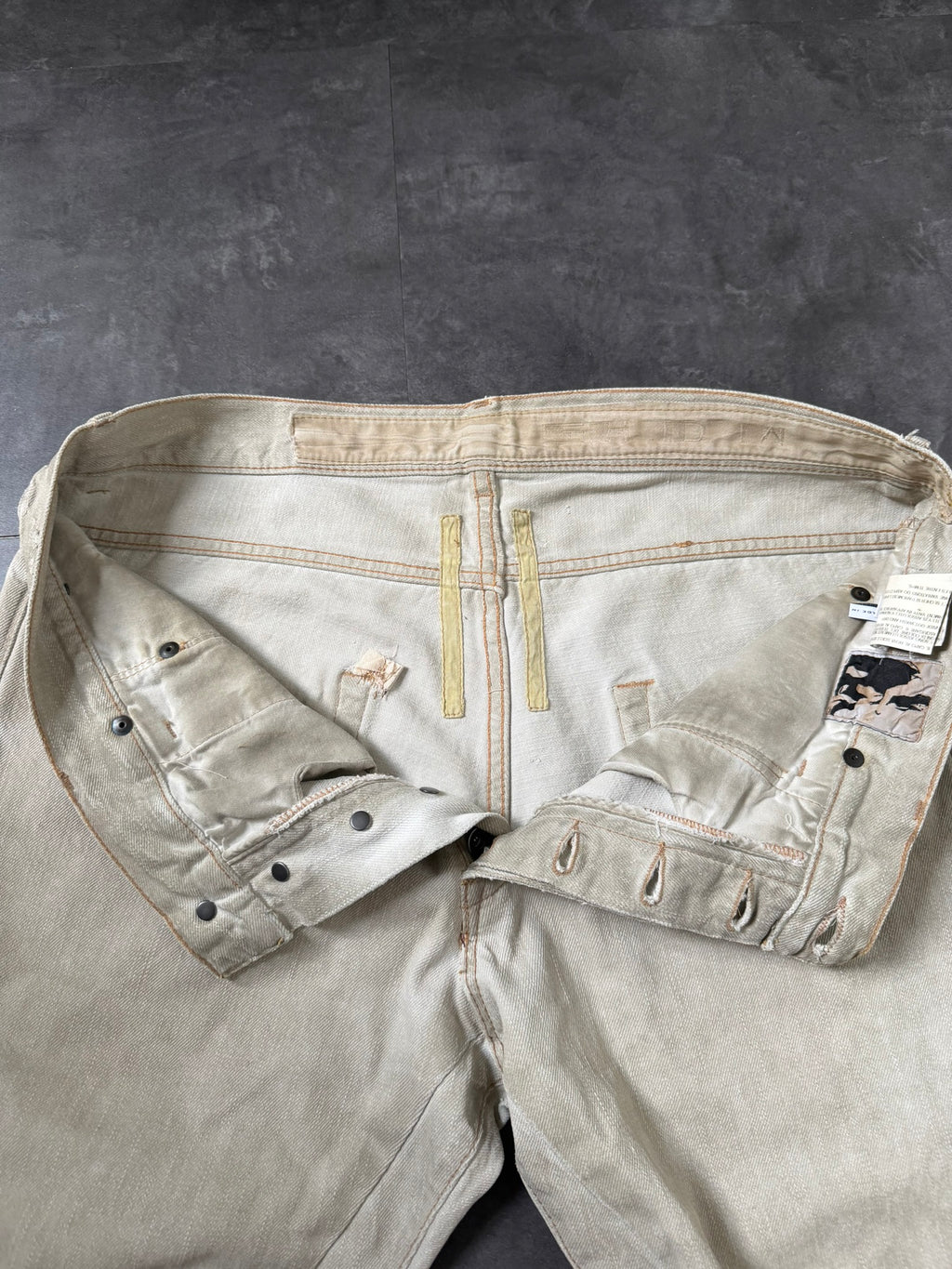 F/W 07 "EXPLODER" Detroit Cut Denim Jeans