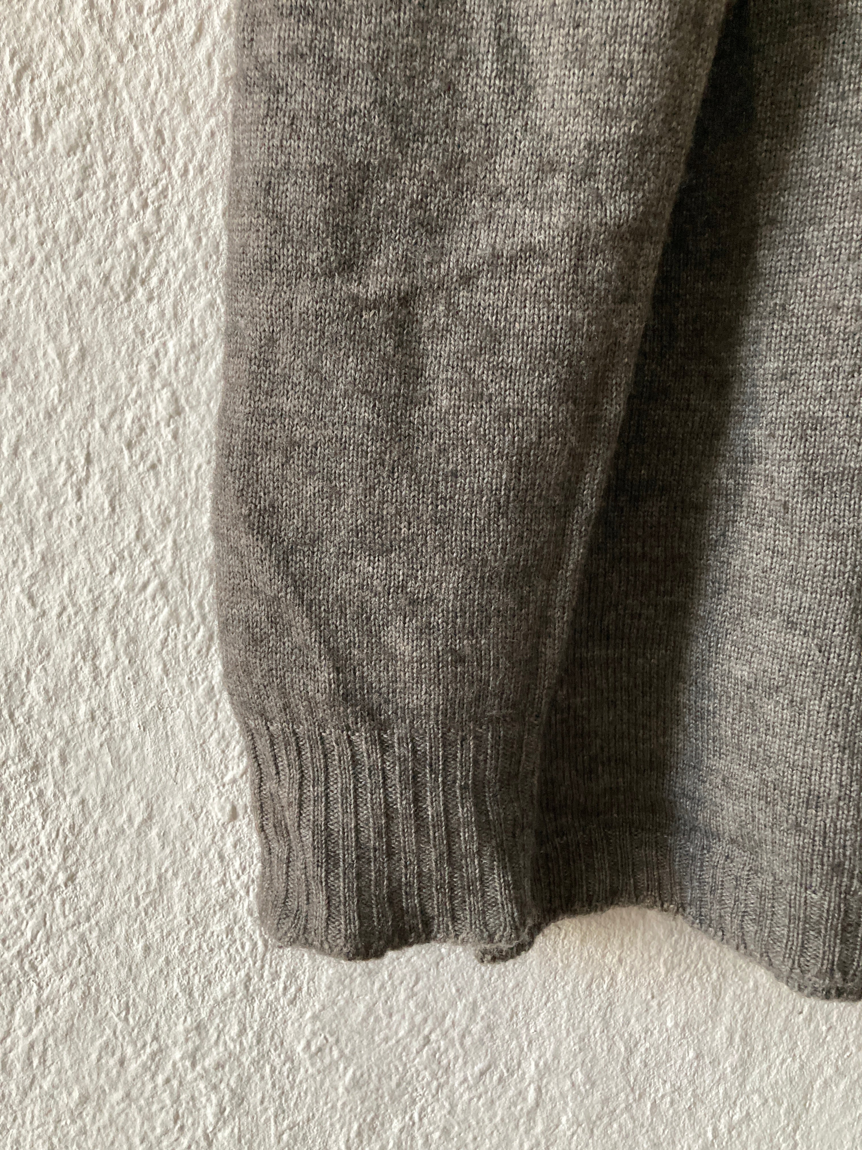 F/W 12 "MOUNTAIN" Wool & Yak Runway Turtleneck Knit Rick Owens M