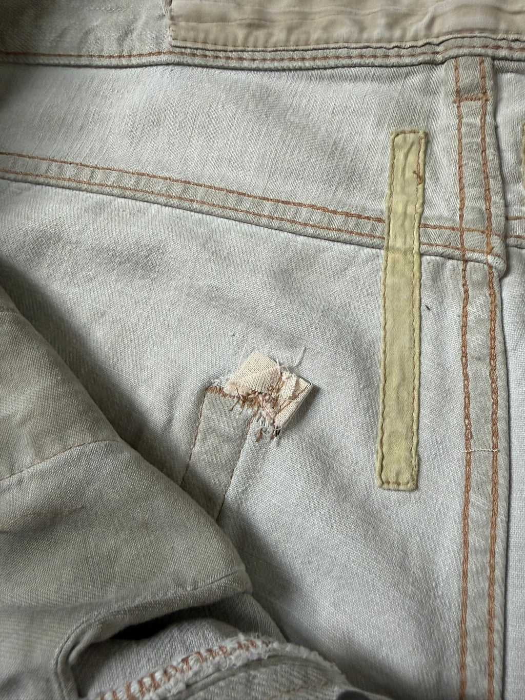 F/W 07 "EXPLODER" Detroit Cut Denim Jeans