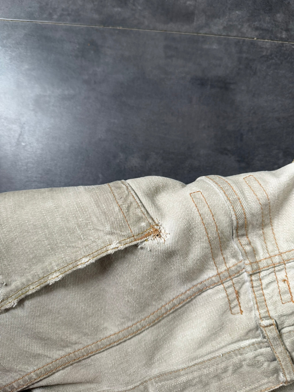 F/W 07 "EXPLODER" Detroit Cut Denim Jeans