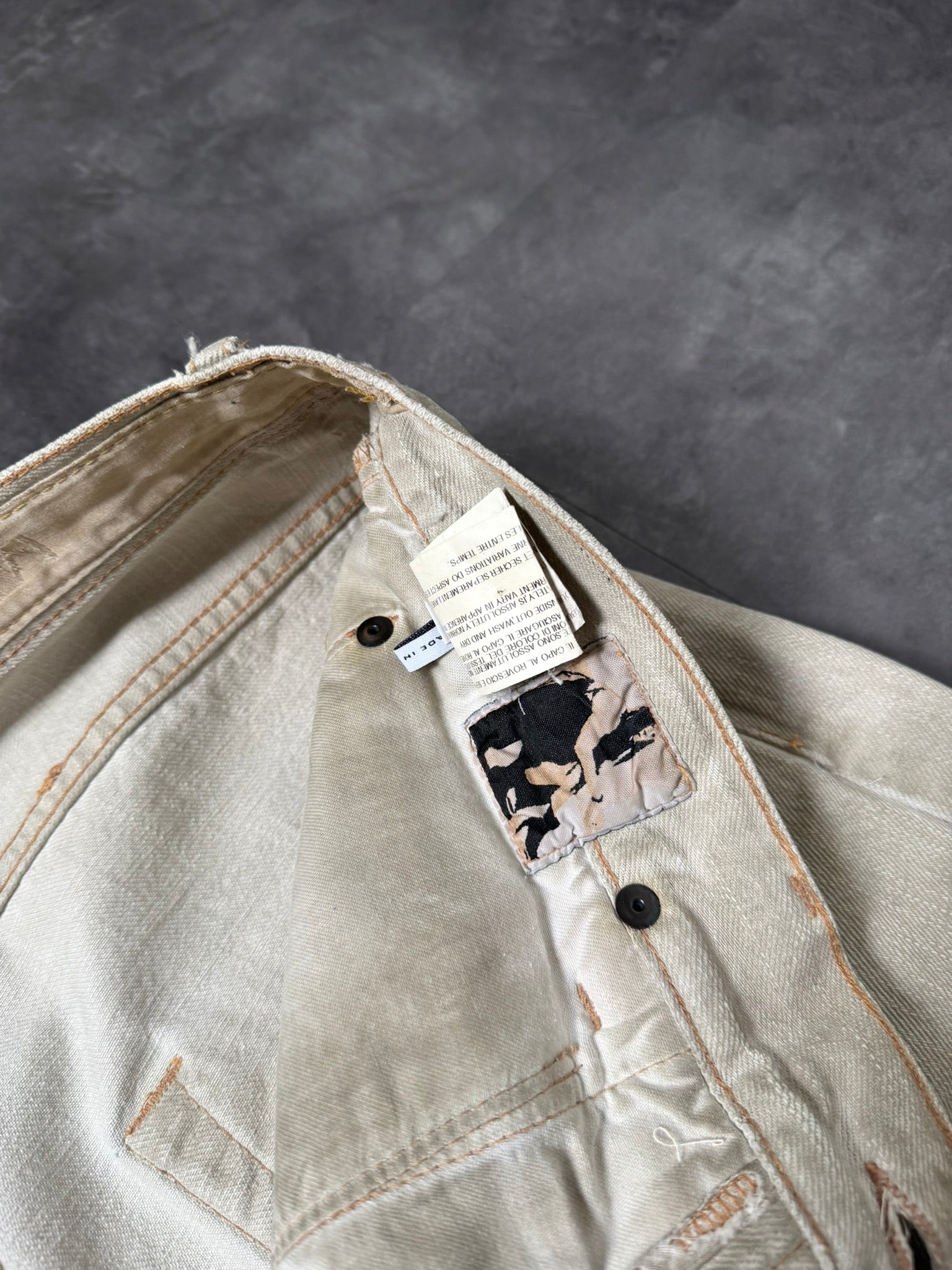 F/W 07 "EXPLODER" Detroit Cut Denim Jeans
