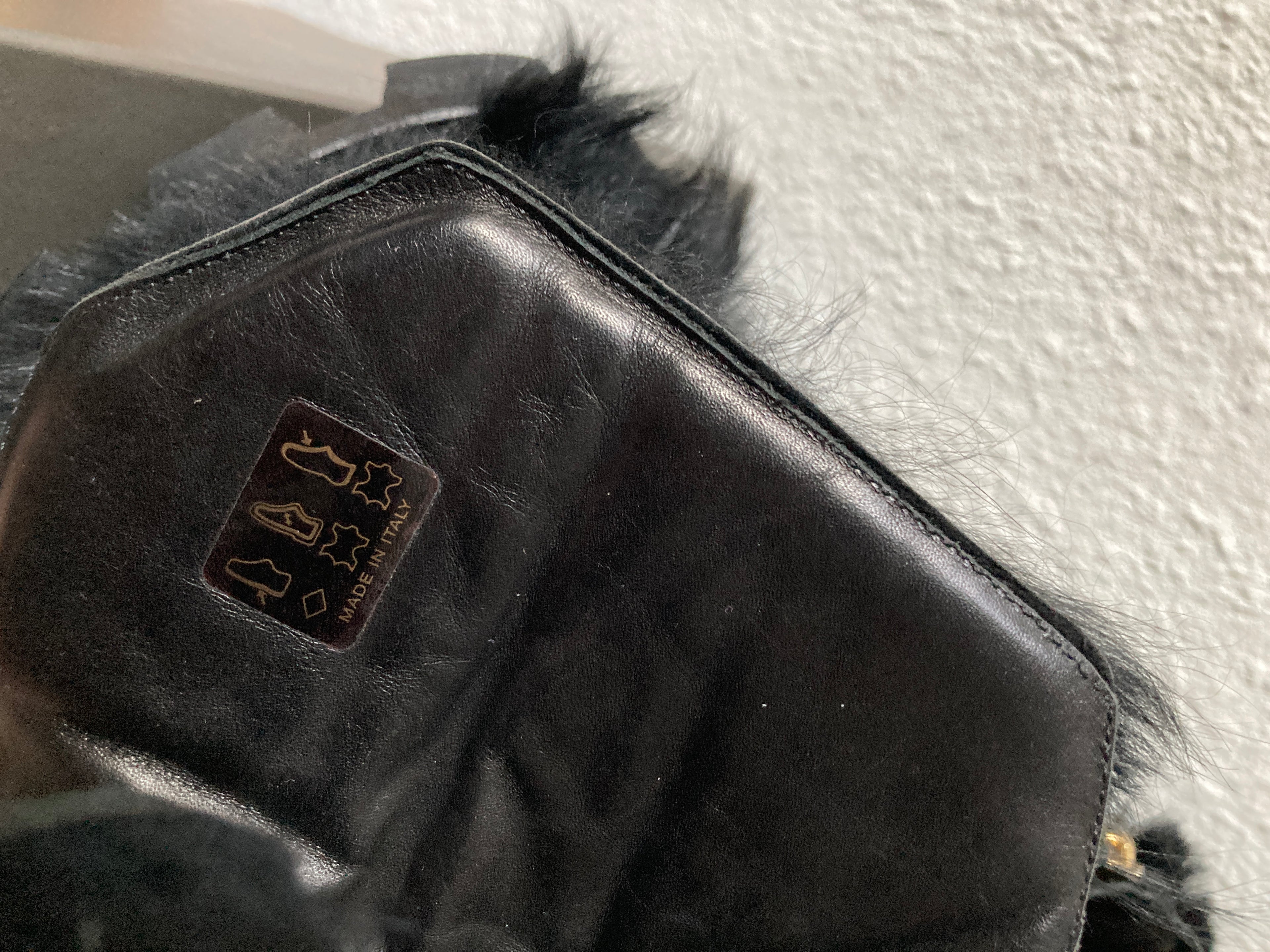 F/W 13 "PLINTH" Runway Fur Hiker Megatooth Boots Rick Owens