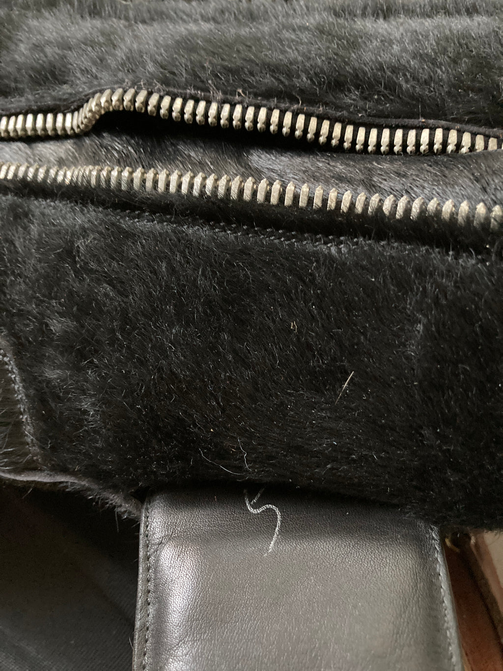 F/W 13 "PLINTH" Runway Pony Hair Hiker Megatooth Boots IT45