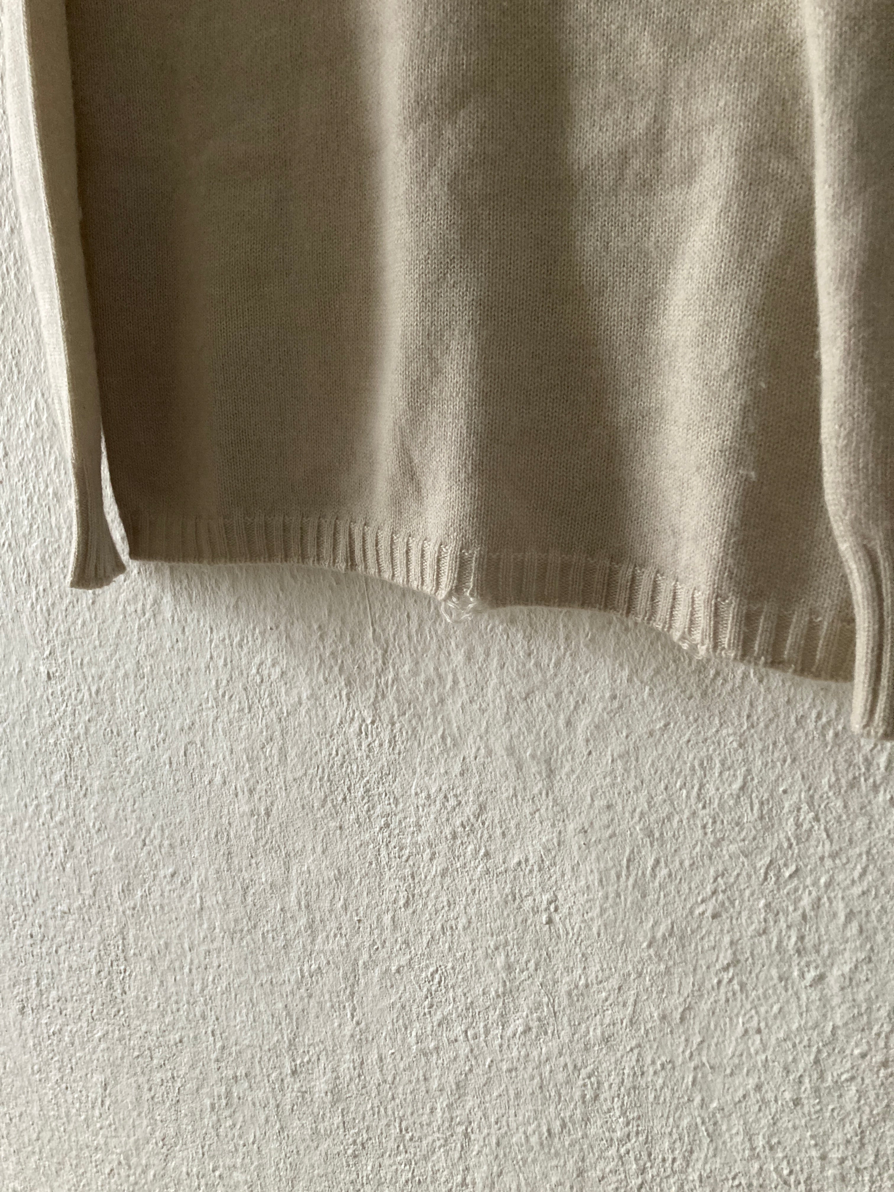 F/W 12 "MOUNTAIN" Cashmere & Wool Rollneck Pullover Rick Owens M