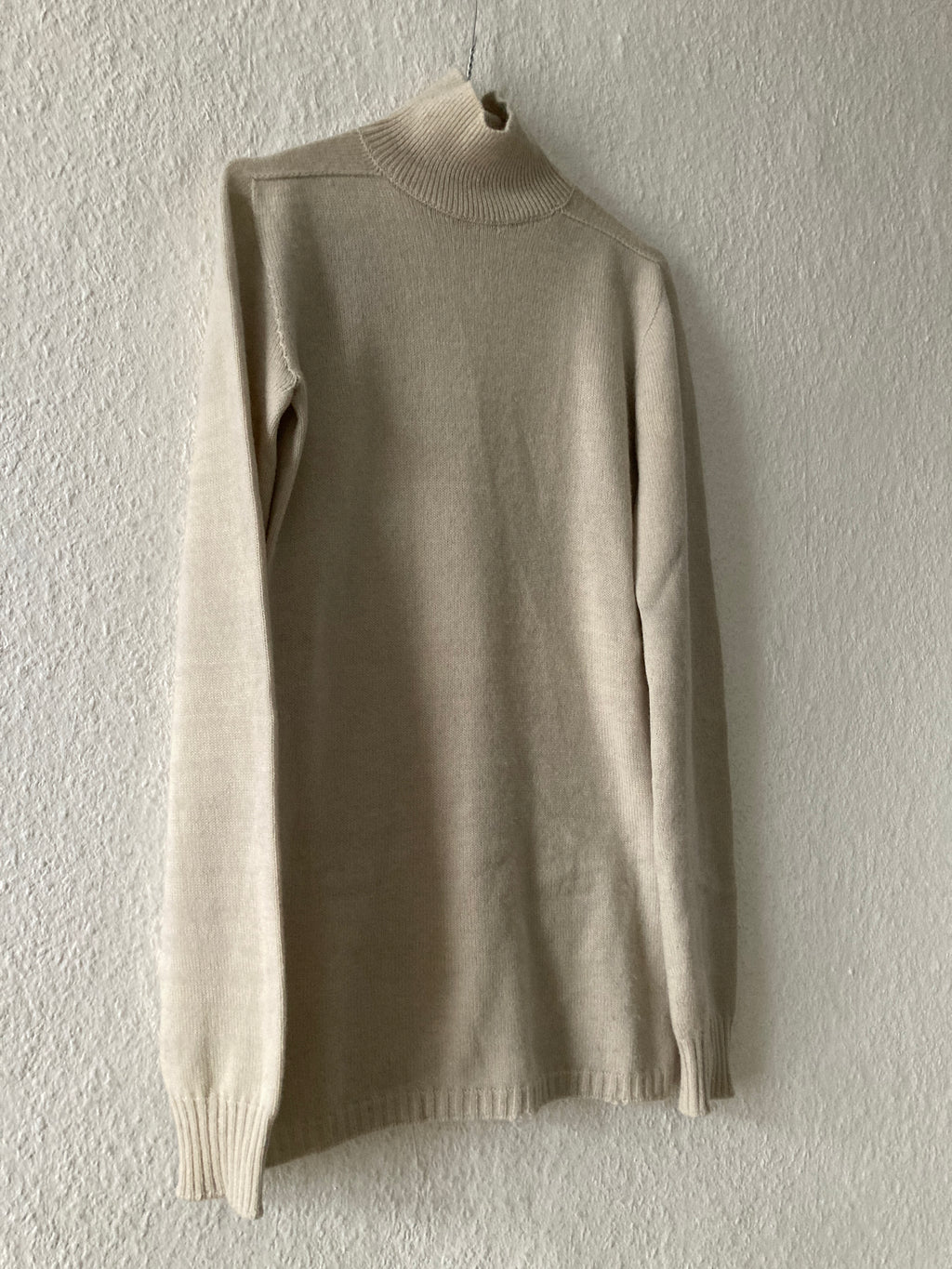 F/W 12 "MOUNTAIN" Cashmere & Wool Rollneck Pullover Rick Owens M
