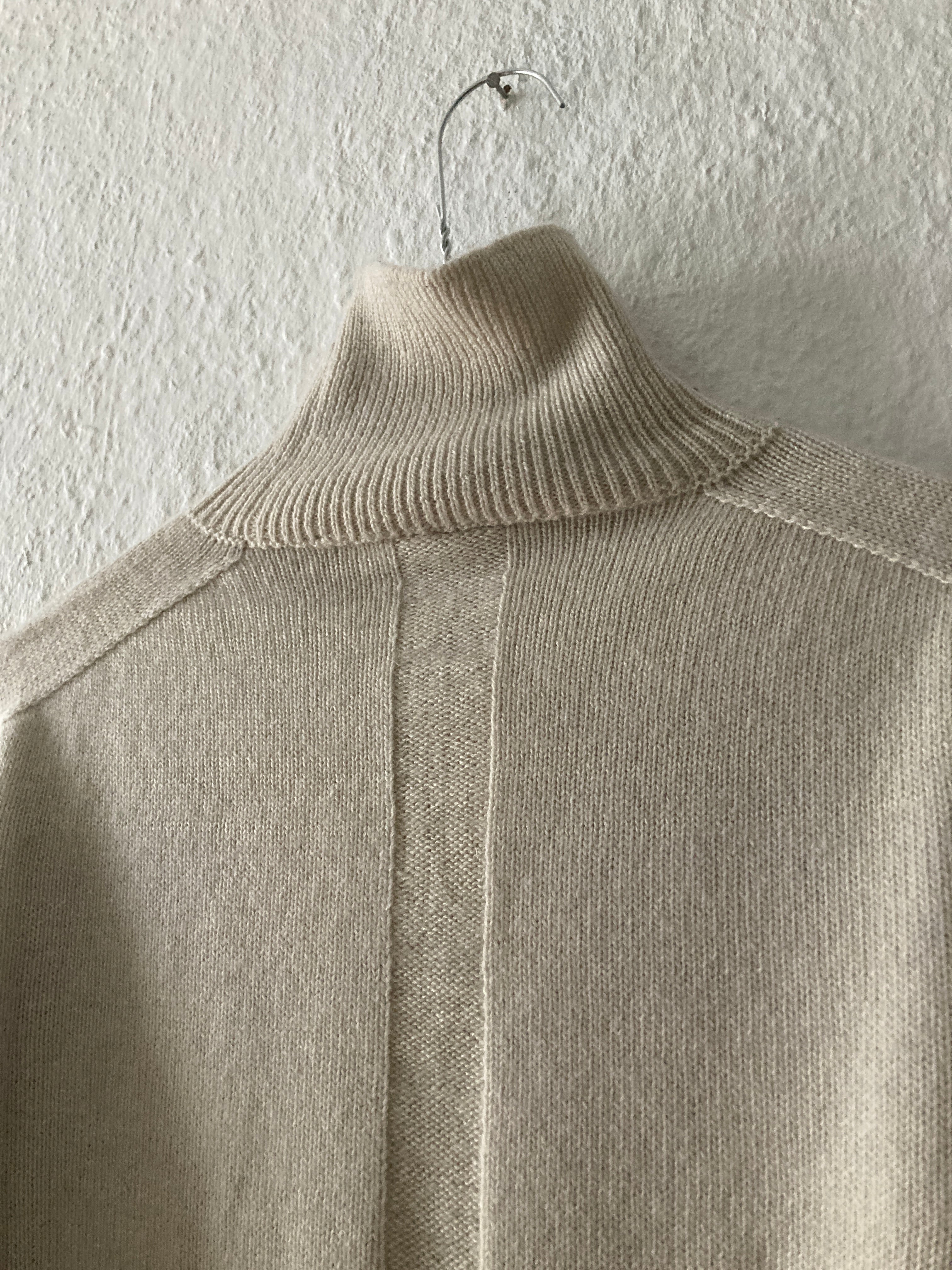 F/W 12 "MOUNTAIN" Cashmere & Wool Rollneck Pullover Rick Owens M