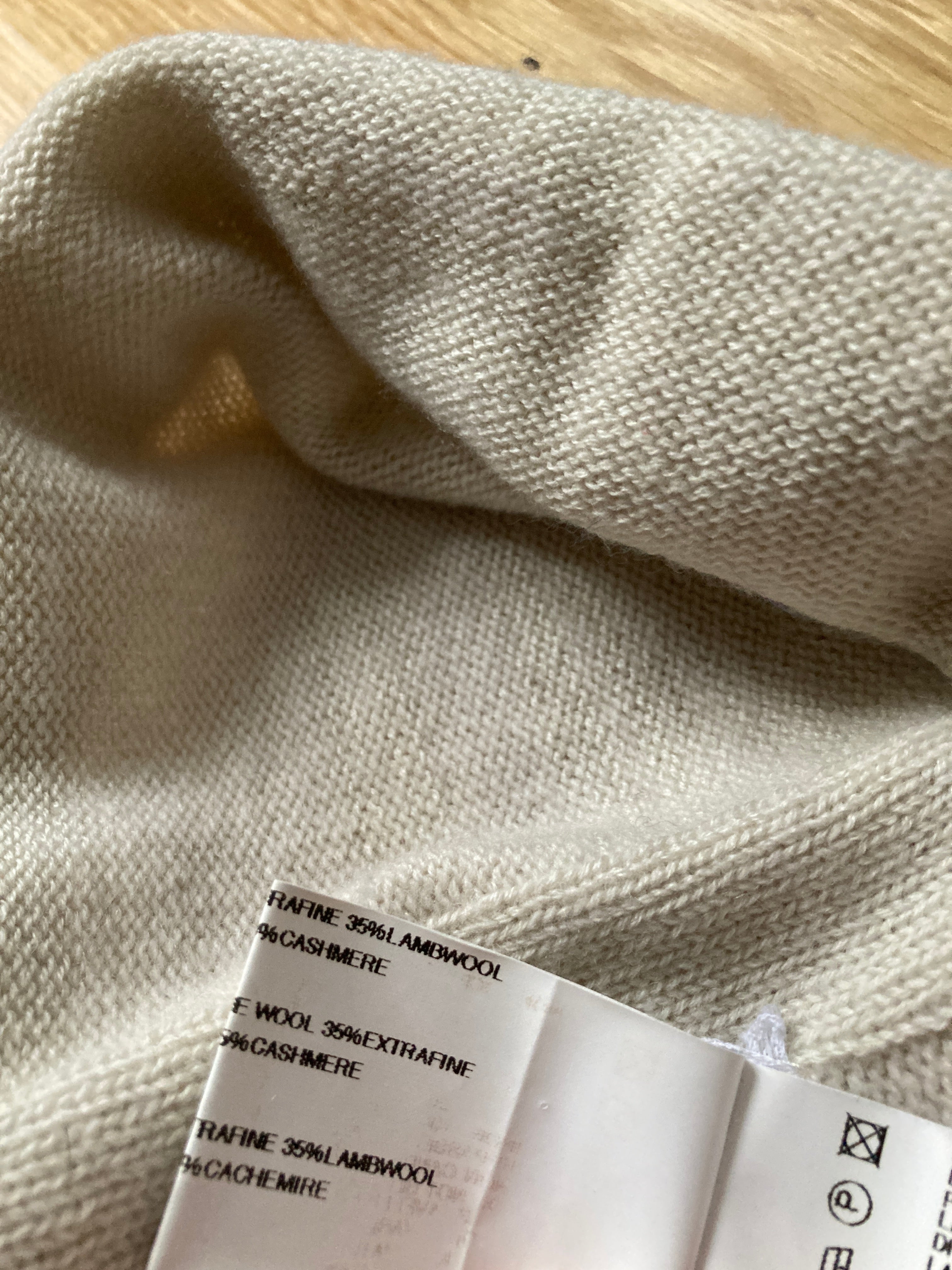 F/W 12 "MOUNTAIN" Cashmere & Wool Rollneck Pullover Rick Owens M