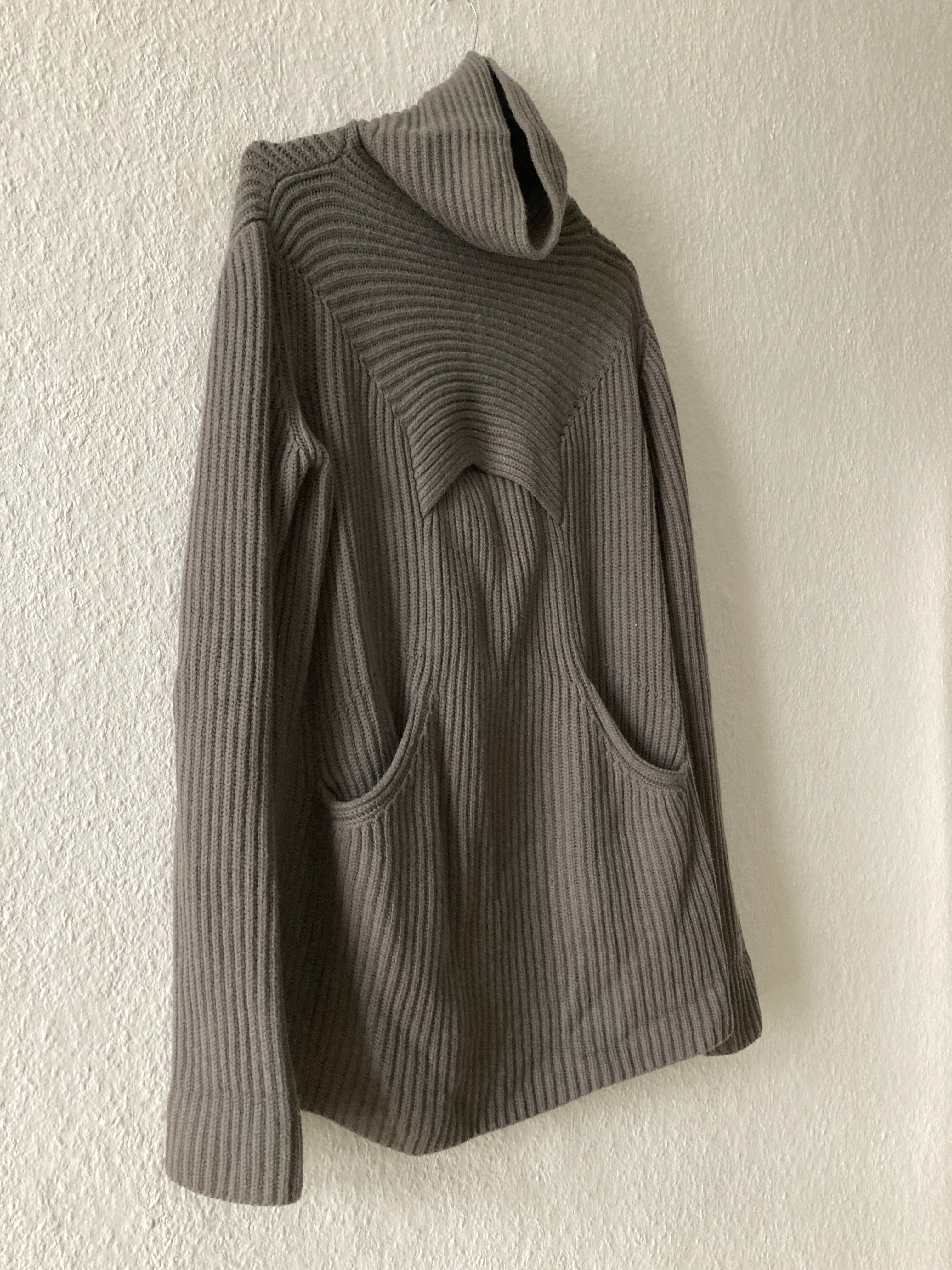 F/W 10 "GLEAM" Runway Alpaca Turtleneck Rick Owens M