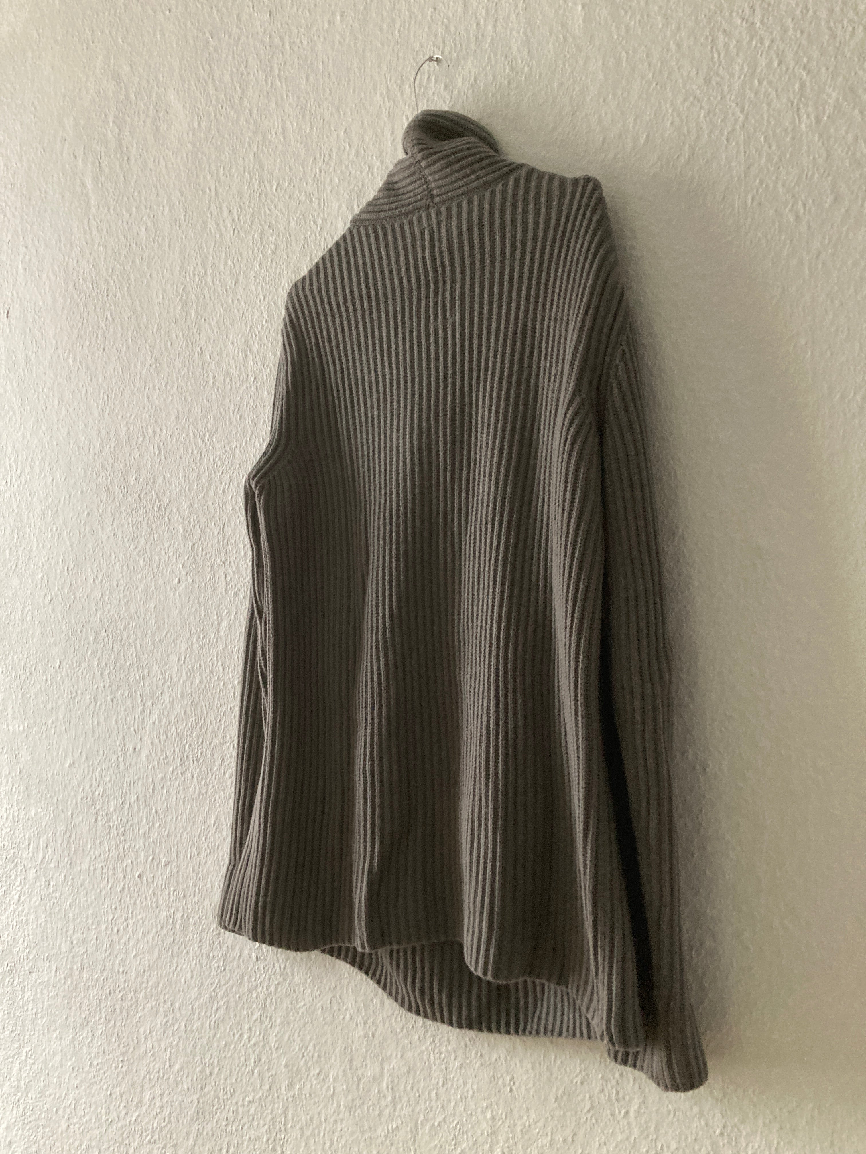 F/W 10 "GLEAM" Runway Alpaca Turtleneck Rick Owens M