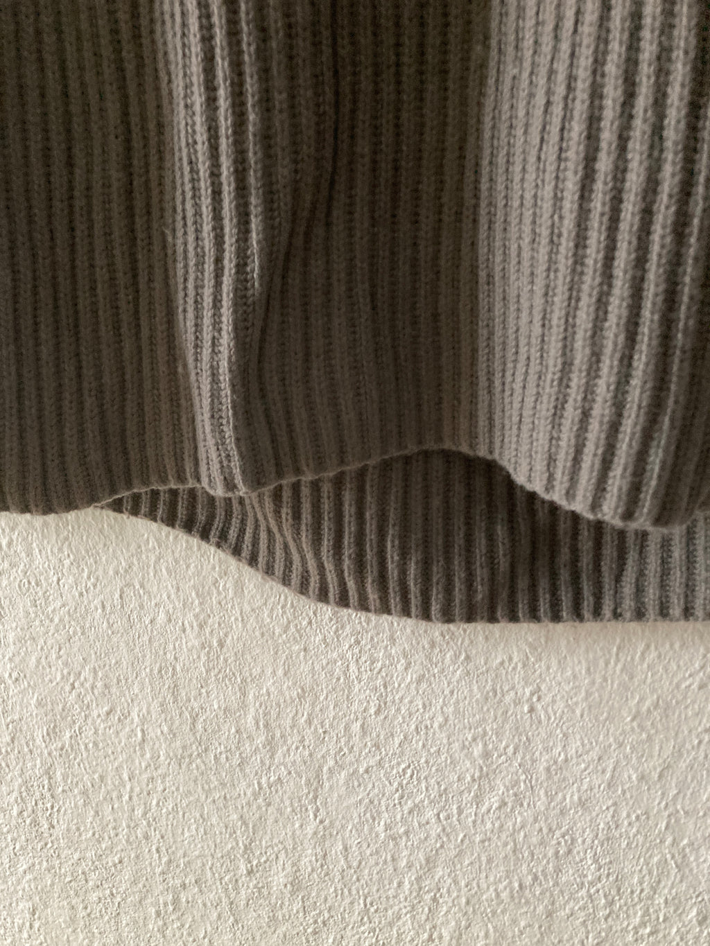 F/W 10 "GLEAM" Runway Alpaca Turtleneck Rick Owens M