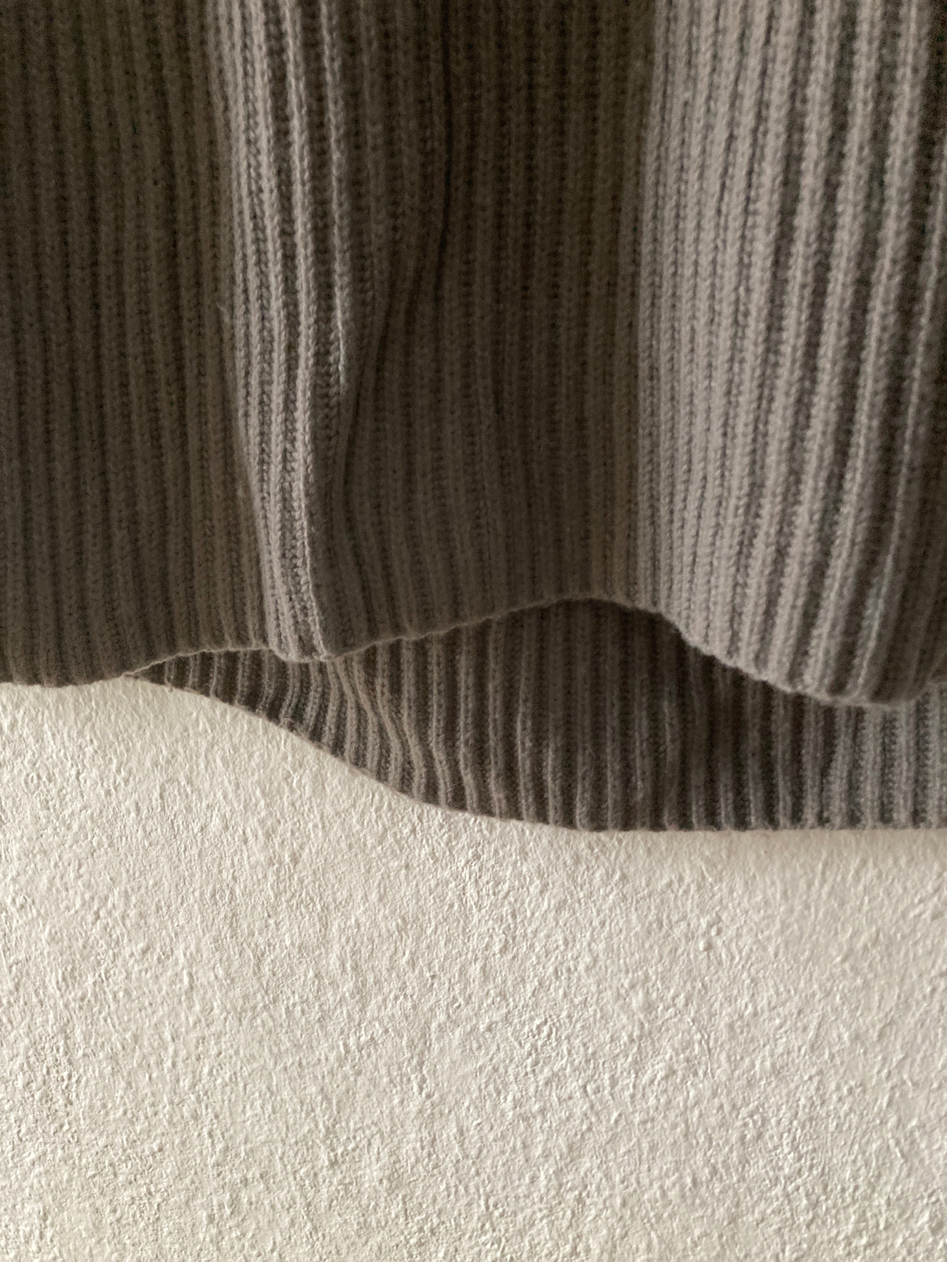 F/W 10 "GLEAM" Runway Alpaca Turtleneck Rick Owens M