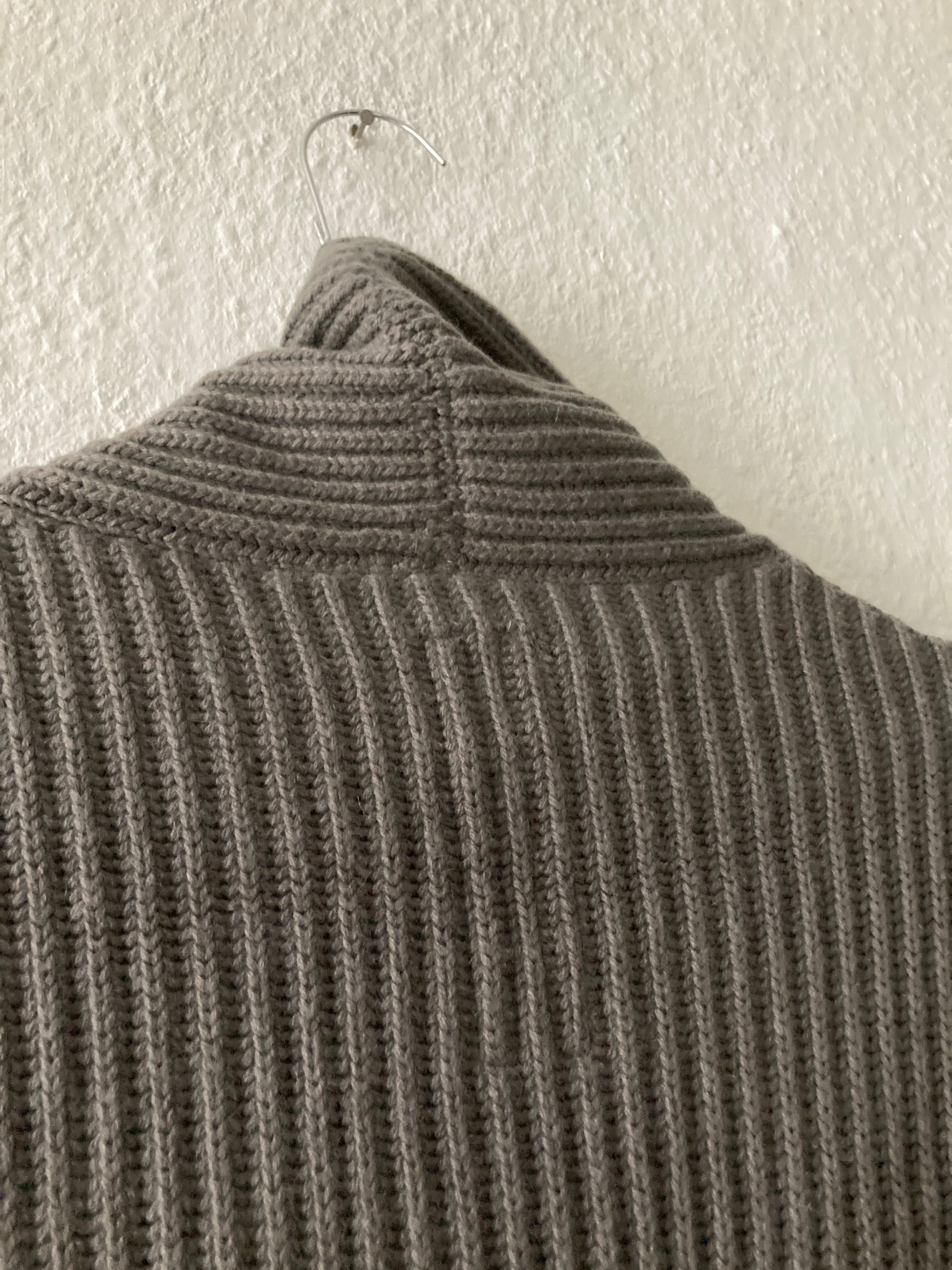 F/W 10 "GLEAM" Runway Alpaca Turtleneck Rick Owens M