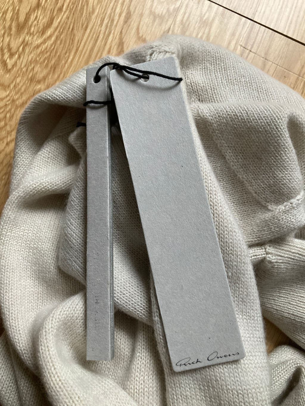 F/W 12 "MOUNTAIN" Cashmere & Wool Rollneck Pullover Rick Owens M
