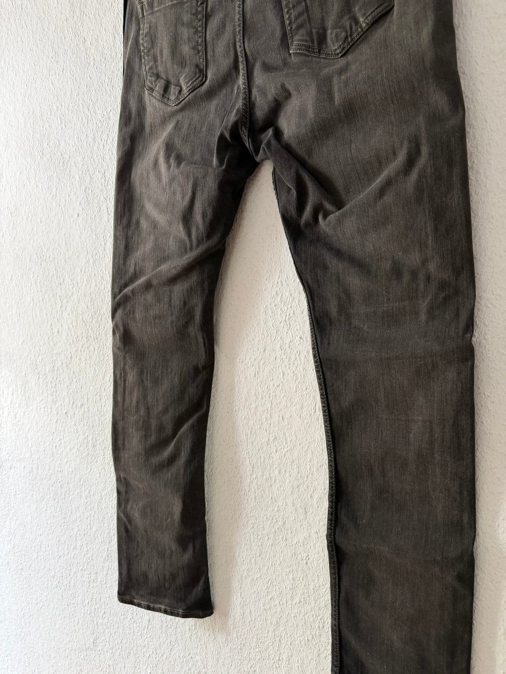 S/S 23 "EDFU" Dark Dust Pentagram Detroit Cut Denim Jeans Rick Owens US34