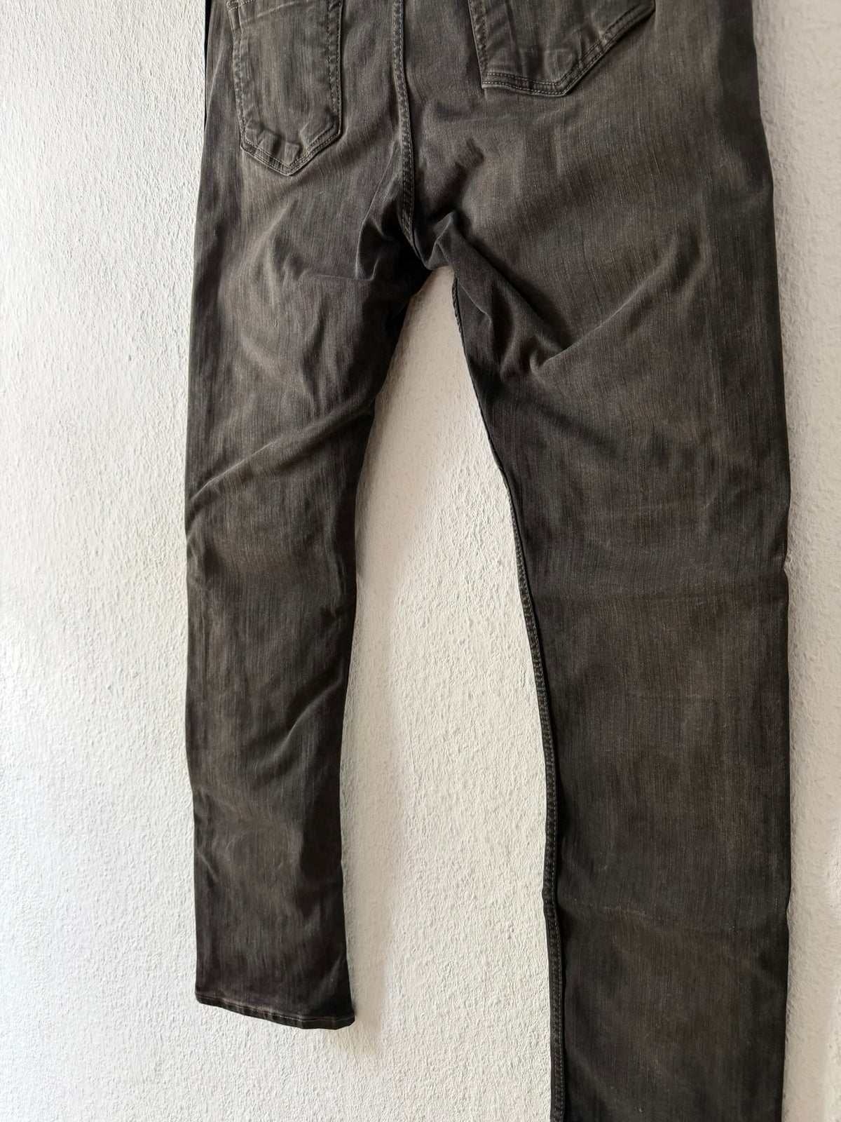 S/S 23 "EDFU" Dark Dust Pentagram Detroit Cut Denim Jeans Rick Owens US34