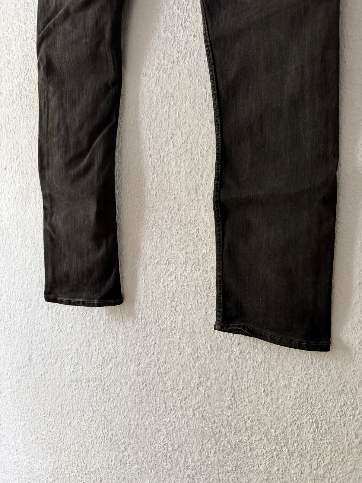 S/S 23 "EDFU" Dark Dust Pentagram Detroit Cut Denim Jeans Rick Owens US34