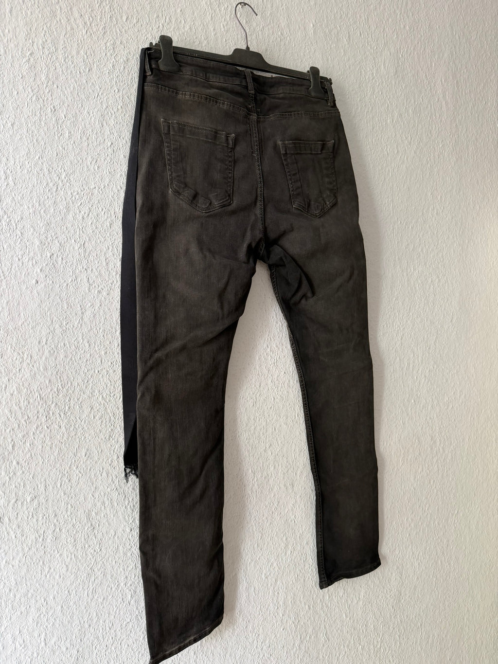 S/S 23 "EDFU" Dark Dust Pentagram Detroit Cut Denim Jeans Rick Owens US34