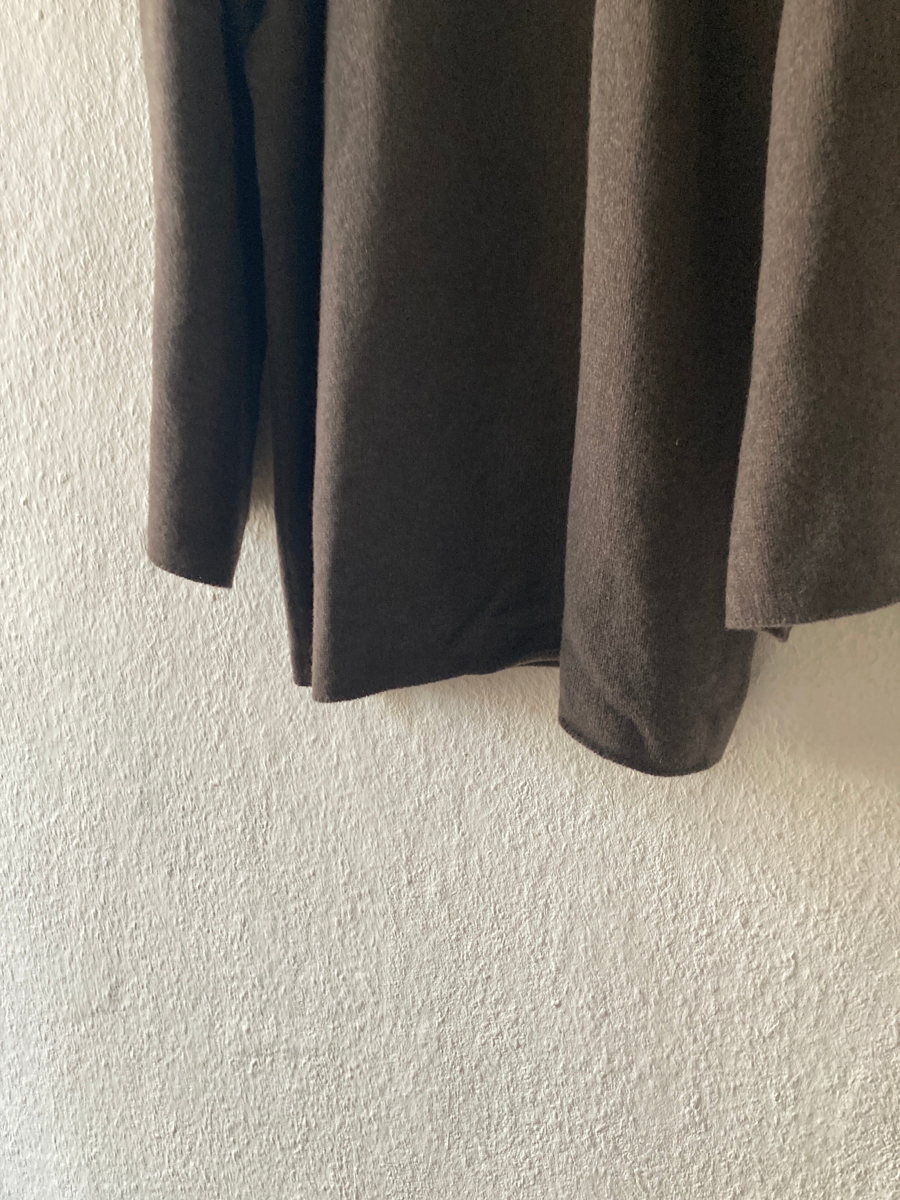 F/W 22 "STROBE" Cashmere Tec Runway Knit Sweatshirt Rick Owens