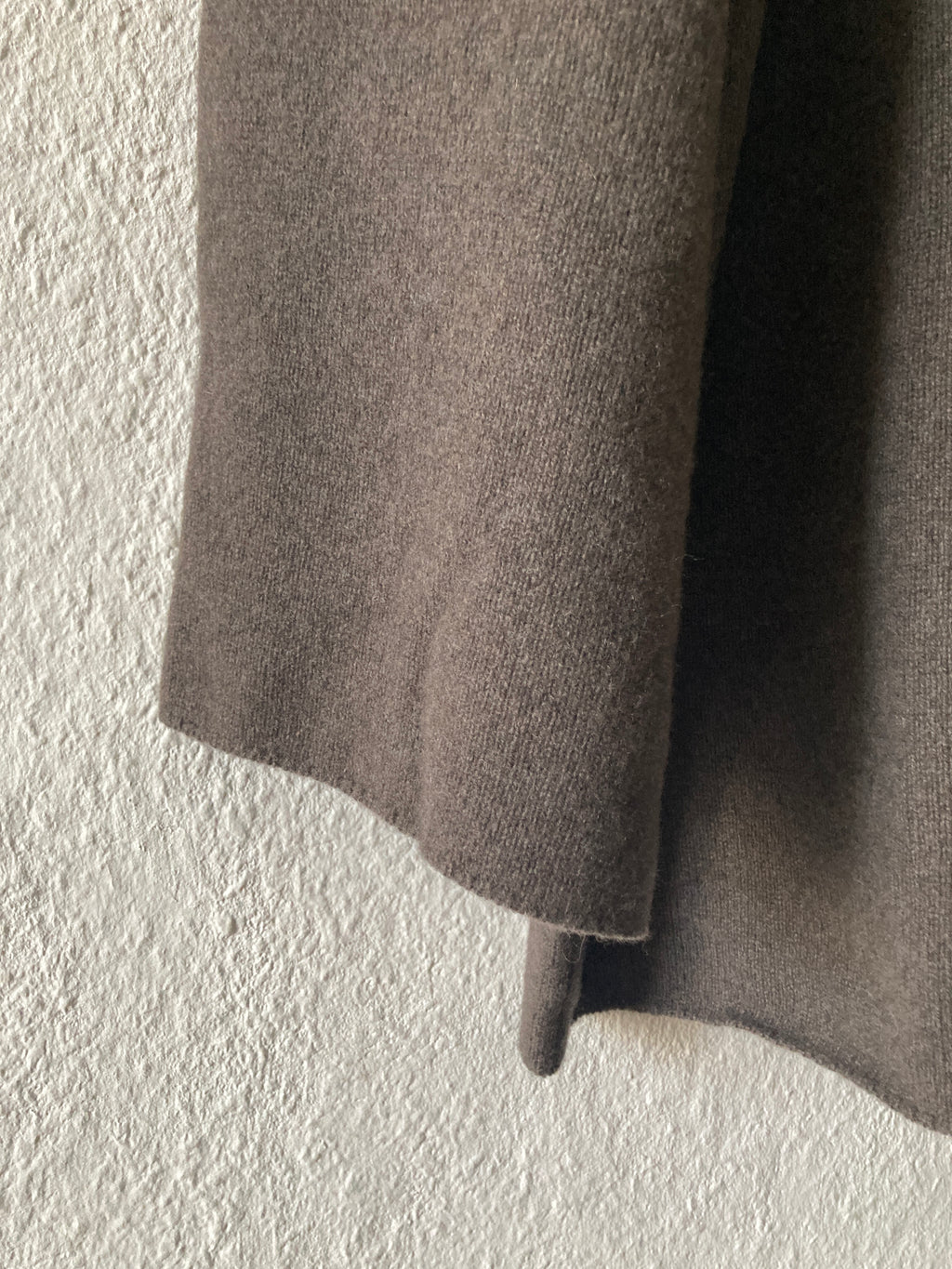 F/W 22 "STROBE" Cashmere Tec Runway Knit Sweatshirt Rick Owens