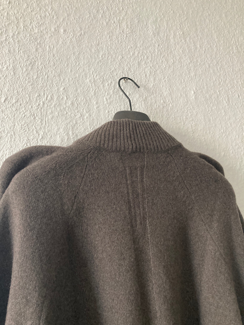 F/W 22 "STROBE" Cashmere Tec Runway Knit Sweatshirt Rick Owens