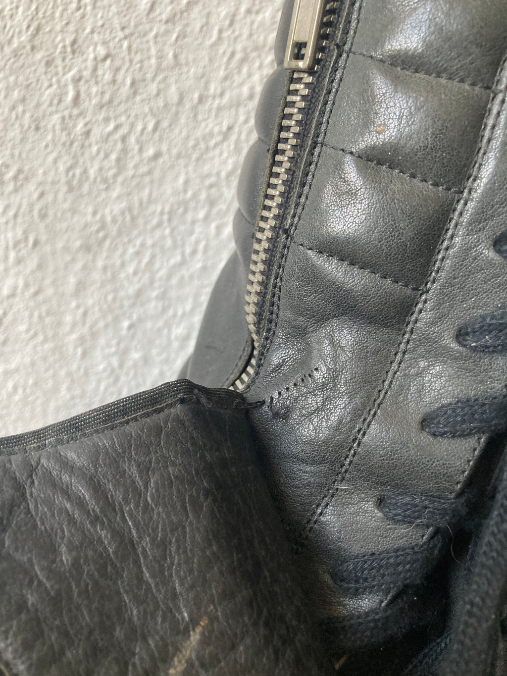 S/S 11 "ANTHEM" Turbo Basket Mega Hoof Leather Dunks Rick Owens IT43/US10
