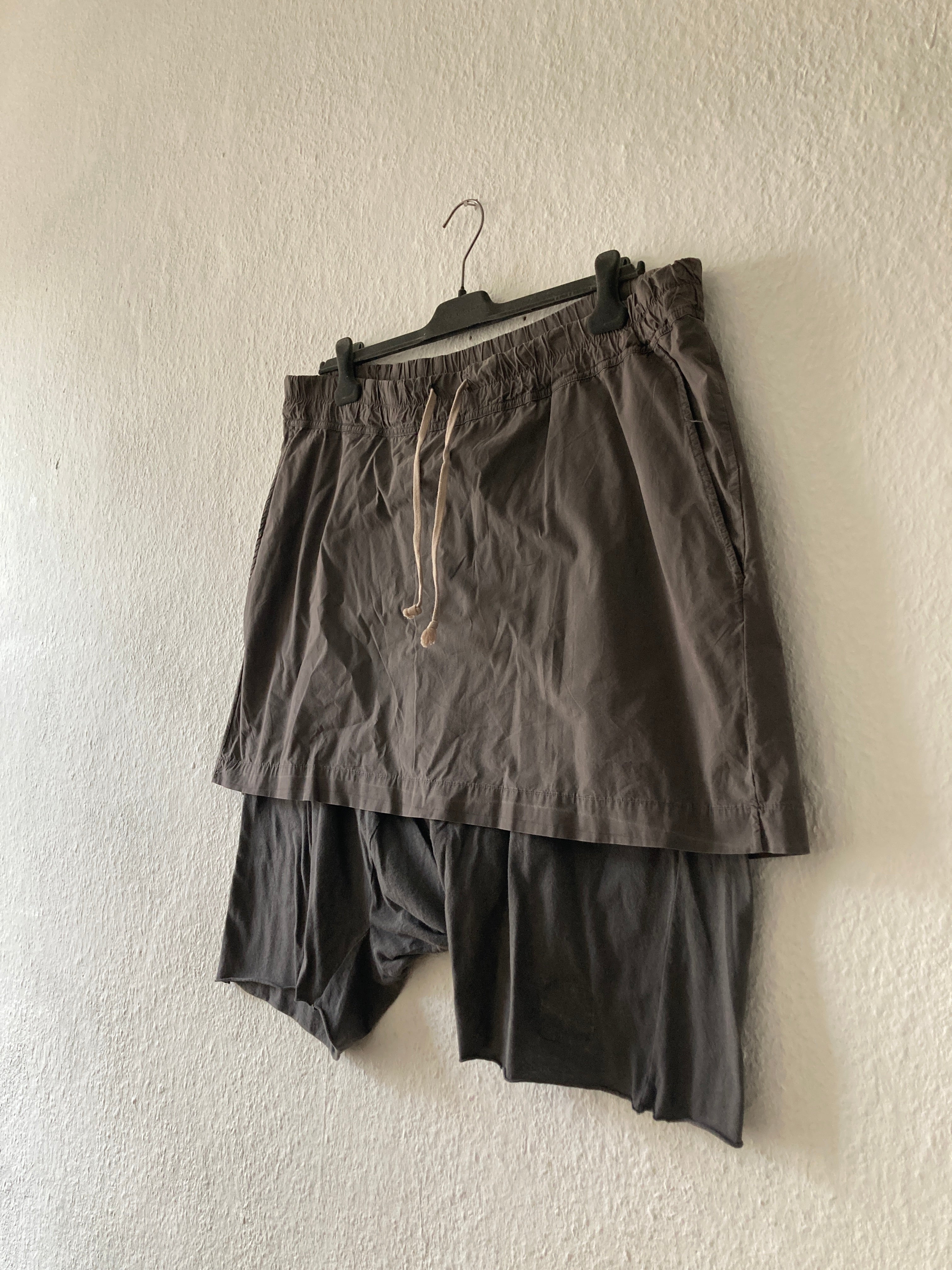 F/W 11 "LIMO" Skirted Shorts XL Rick Owens