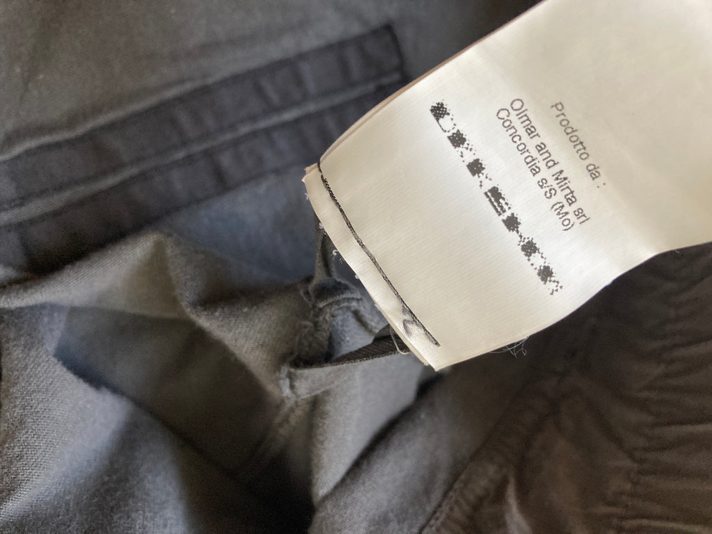 F/W 11 "LIMO" Skirted Shorts XL Rick Owens