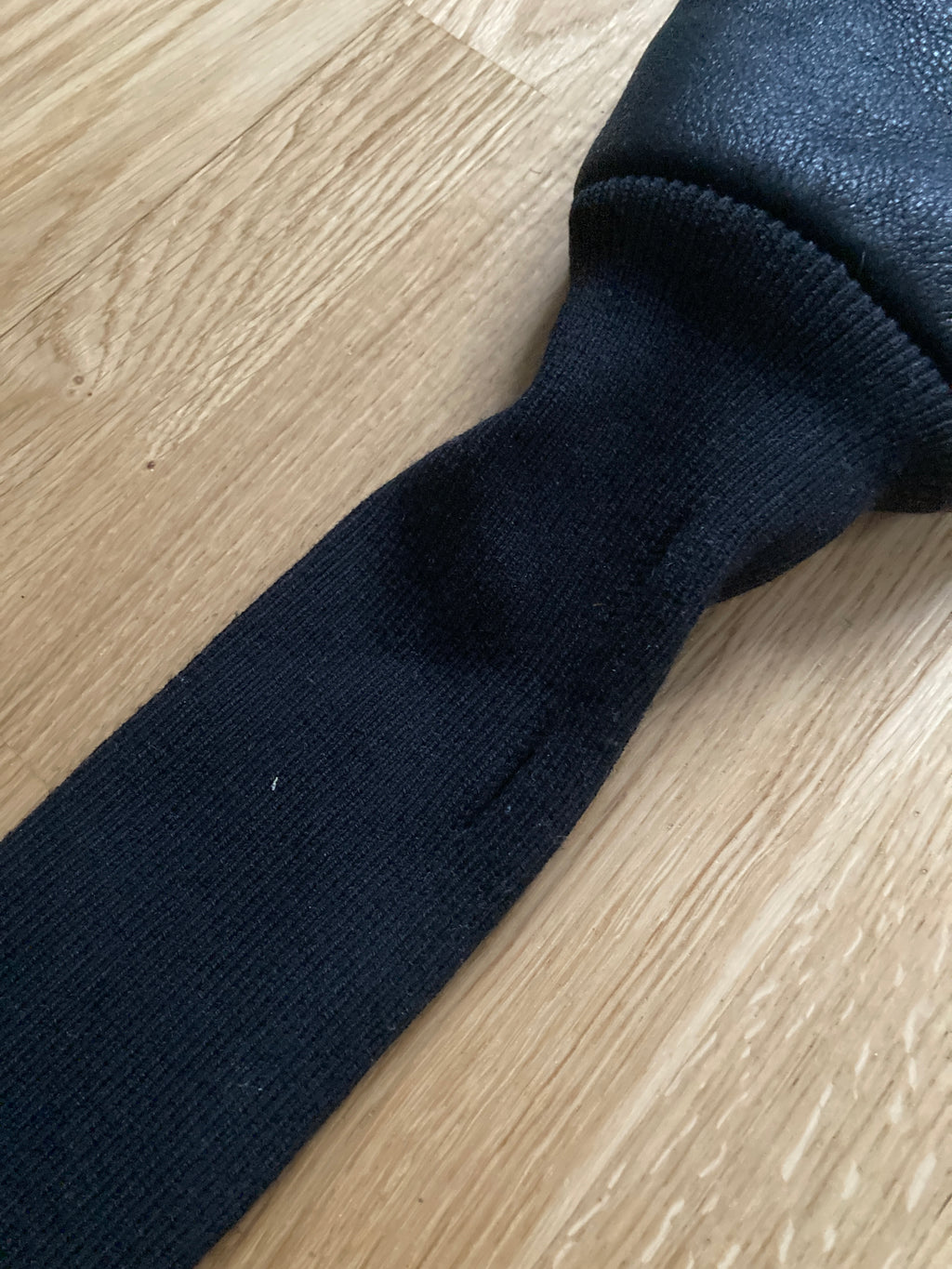 F/W 22 “STROBE” Sample Shearling Leather Goat Hair Gauntlets Rick Owens