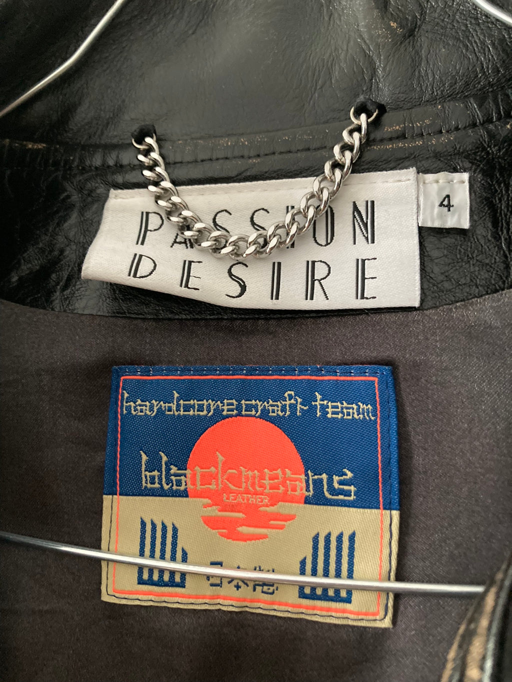 Blackmeans Limited Edition Studded Sid Vicious Cow Leather Biker Jacket in Black Size XL