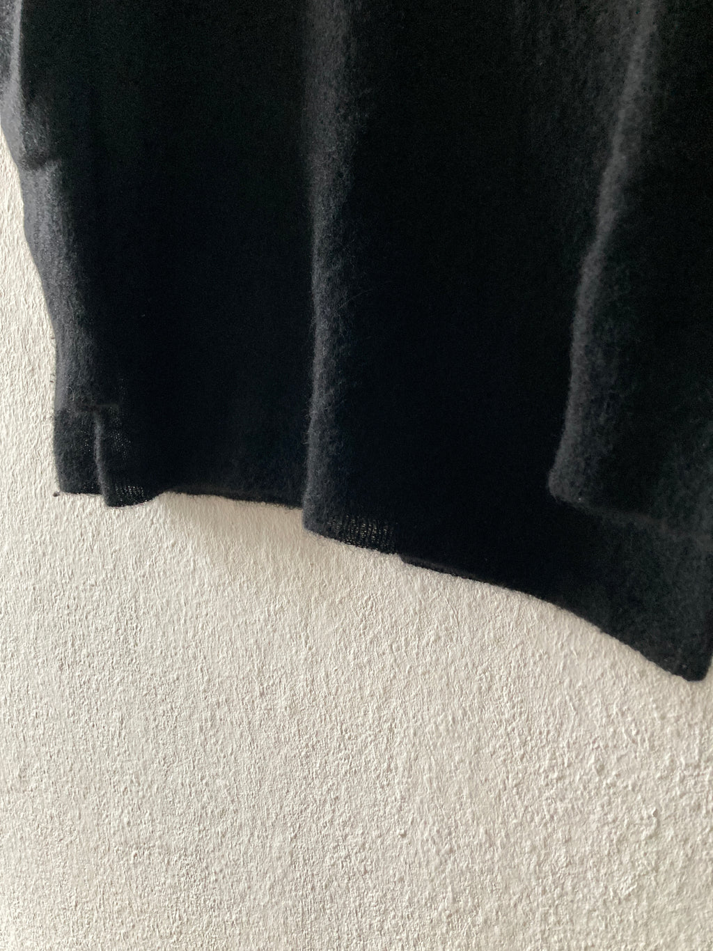 F/W 15 "SPHINX" Black Runway Mohair Turtleneck Rick Owens
