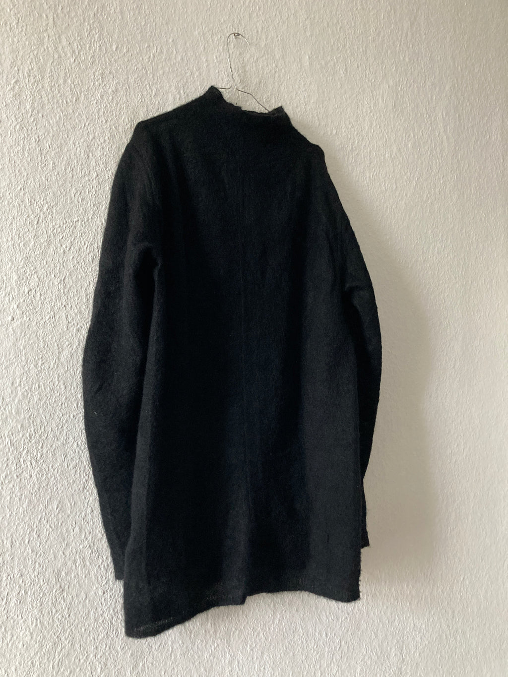 F/W 15 "SPHINX" Black Runway Mohair Turtleneck Rick Owens