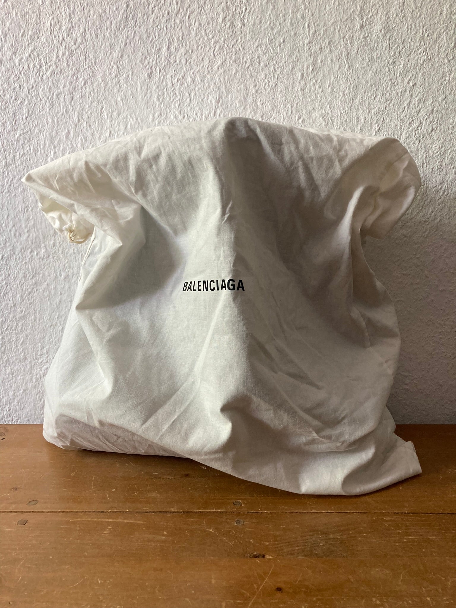 Leather Appliquéd Canvas Backpack