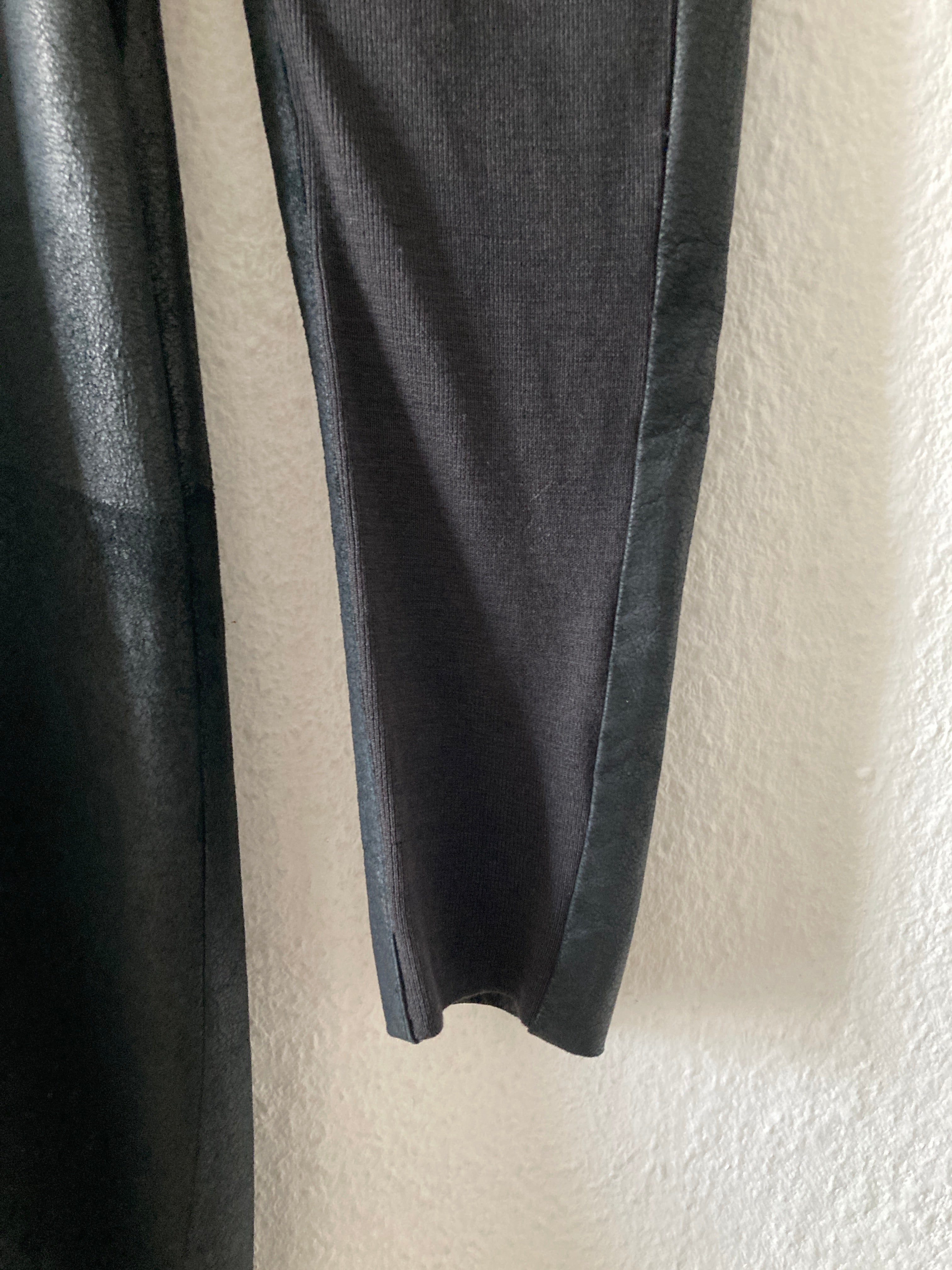 S/S 13 "ISLAND" Black Blistered Lamb Leather Coat Rick Owens L/XL
