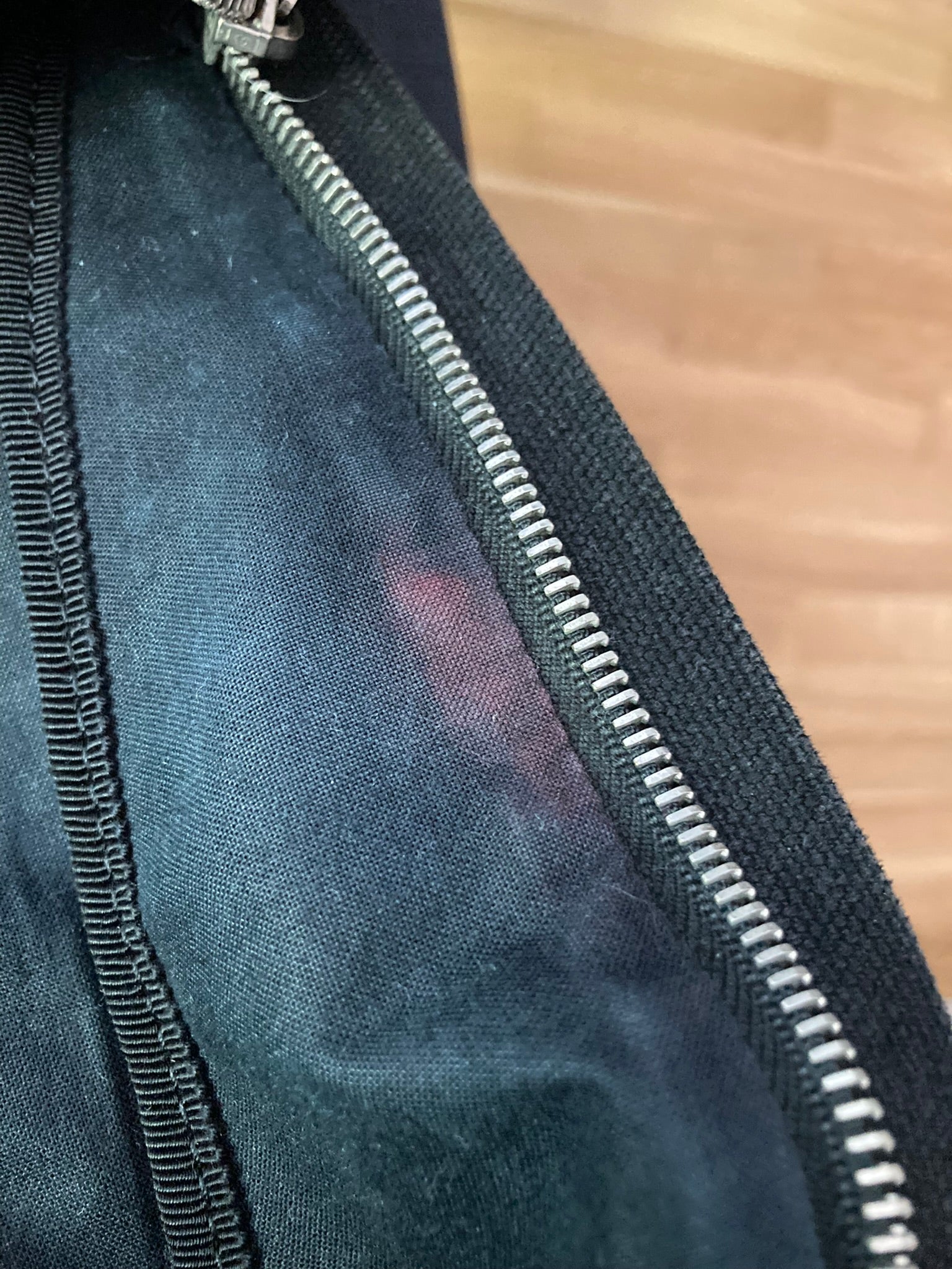 Leather Appliquéd Canvas Backpack