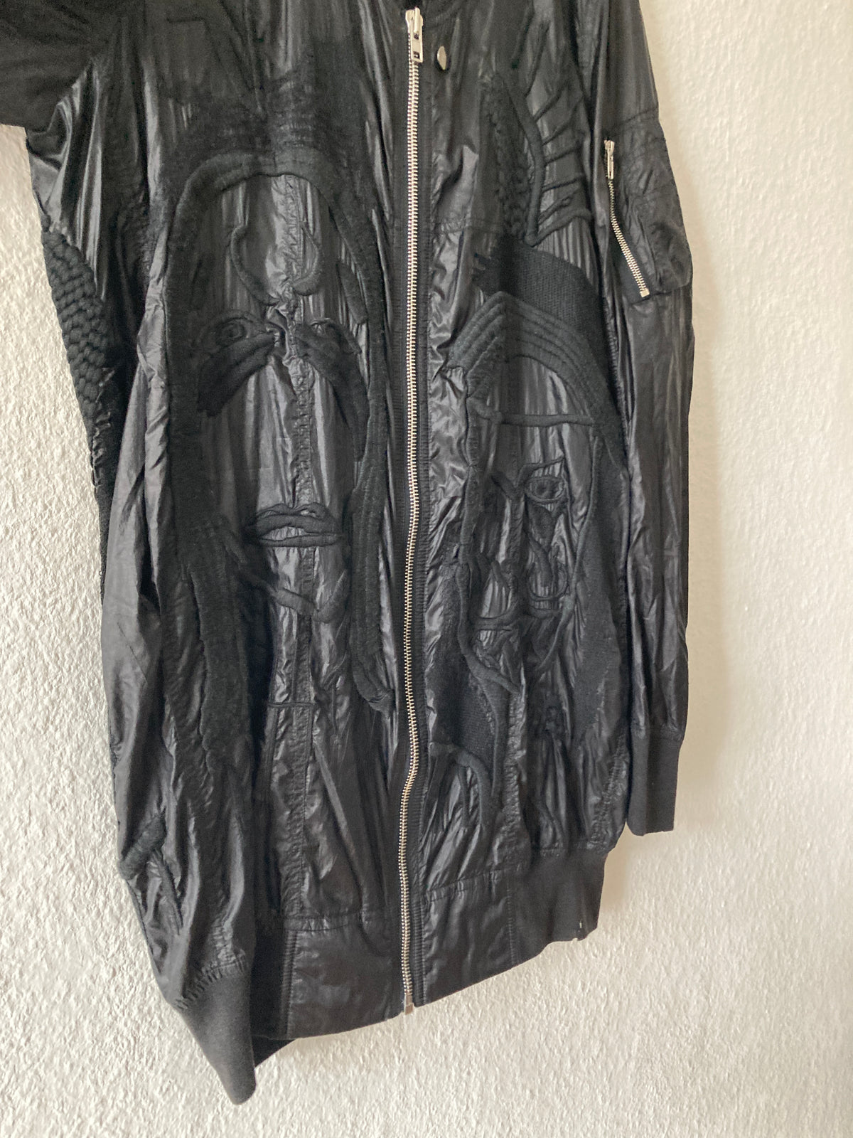S/S 15 "FAUN" Messiah Benoit Barnay Embroidery Bomber Jacket IT50/M