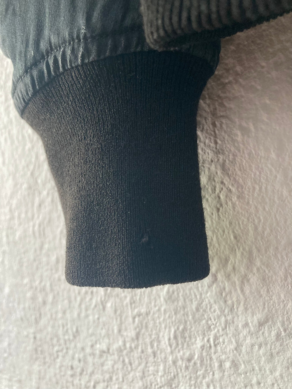 F/W 16 "MASTODON" Silk Goose Down-Filled MA-1 Bomber Jacket in Black