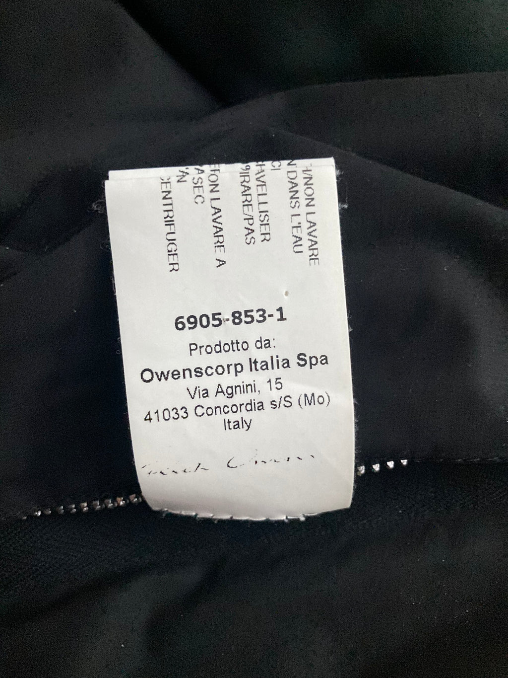 F/W 16 "MASTODON" Silk Goose Down-Filled MA-1 Bomber Jacket in Black